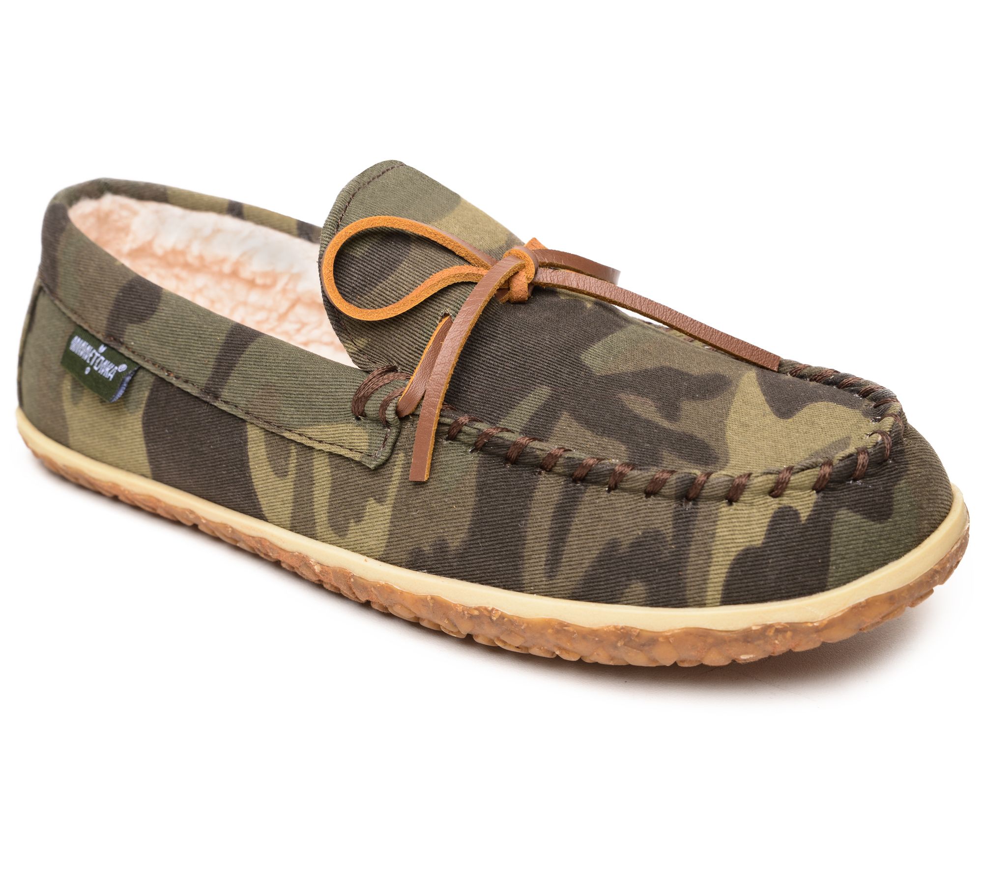 Minnetonka Men's Moc Suede Slippers - Tomm