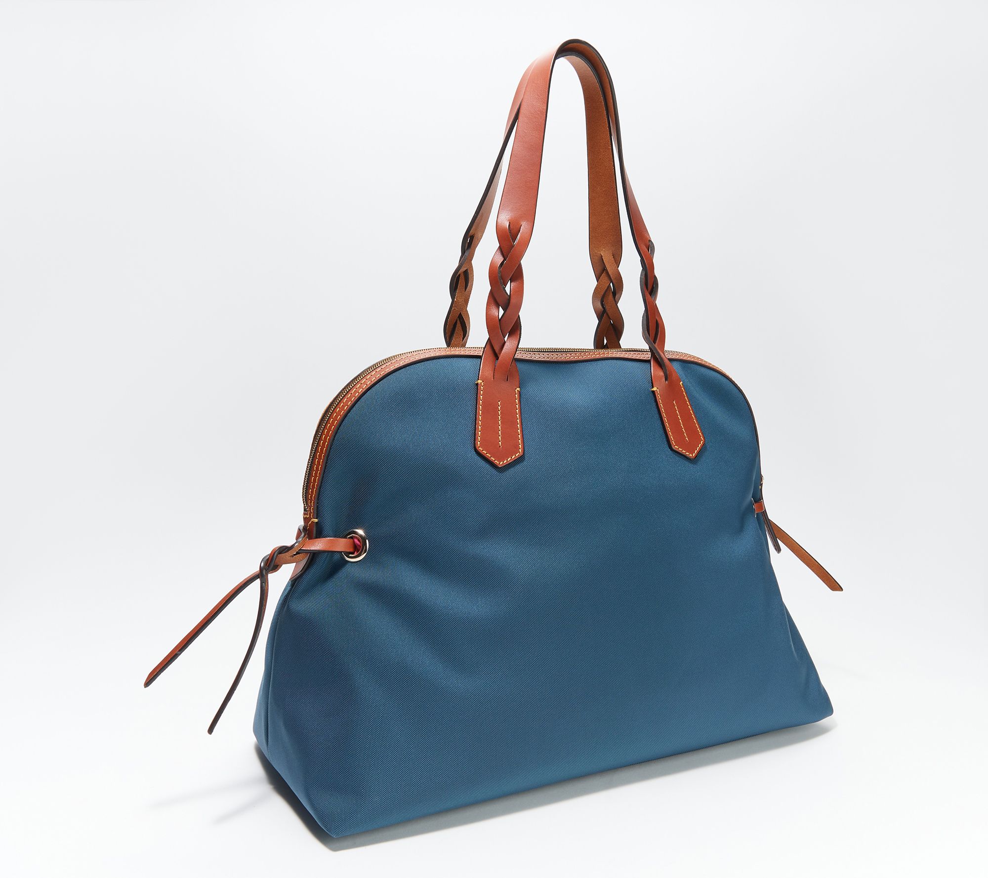 Dooney nylon large pocket satchel hot sale