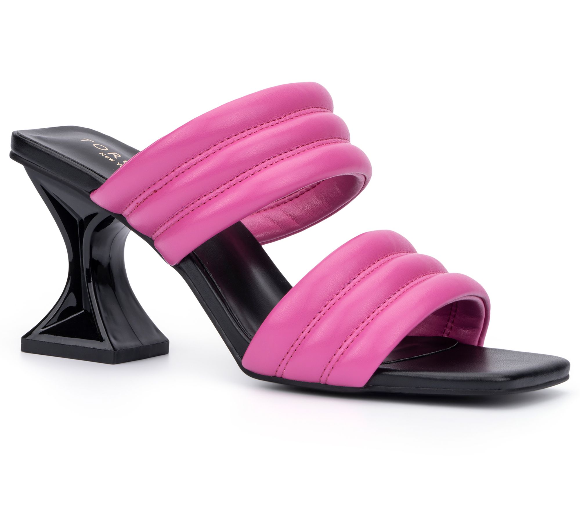 Torgeis Women's Chenille Heeled Sandal