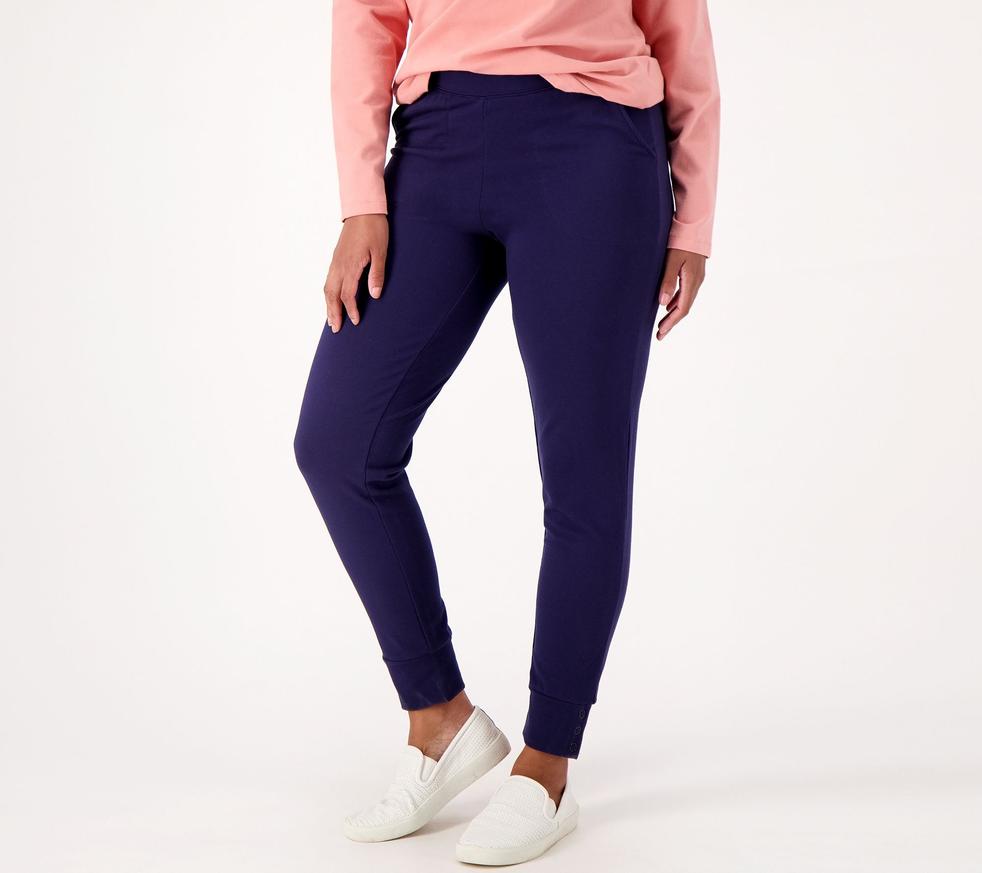 Denim & Co. Active Regular French Terry Pull-On Jogger
