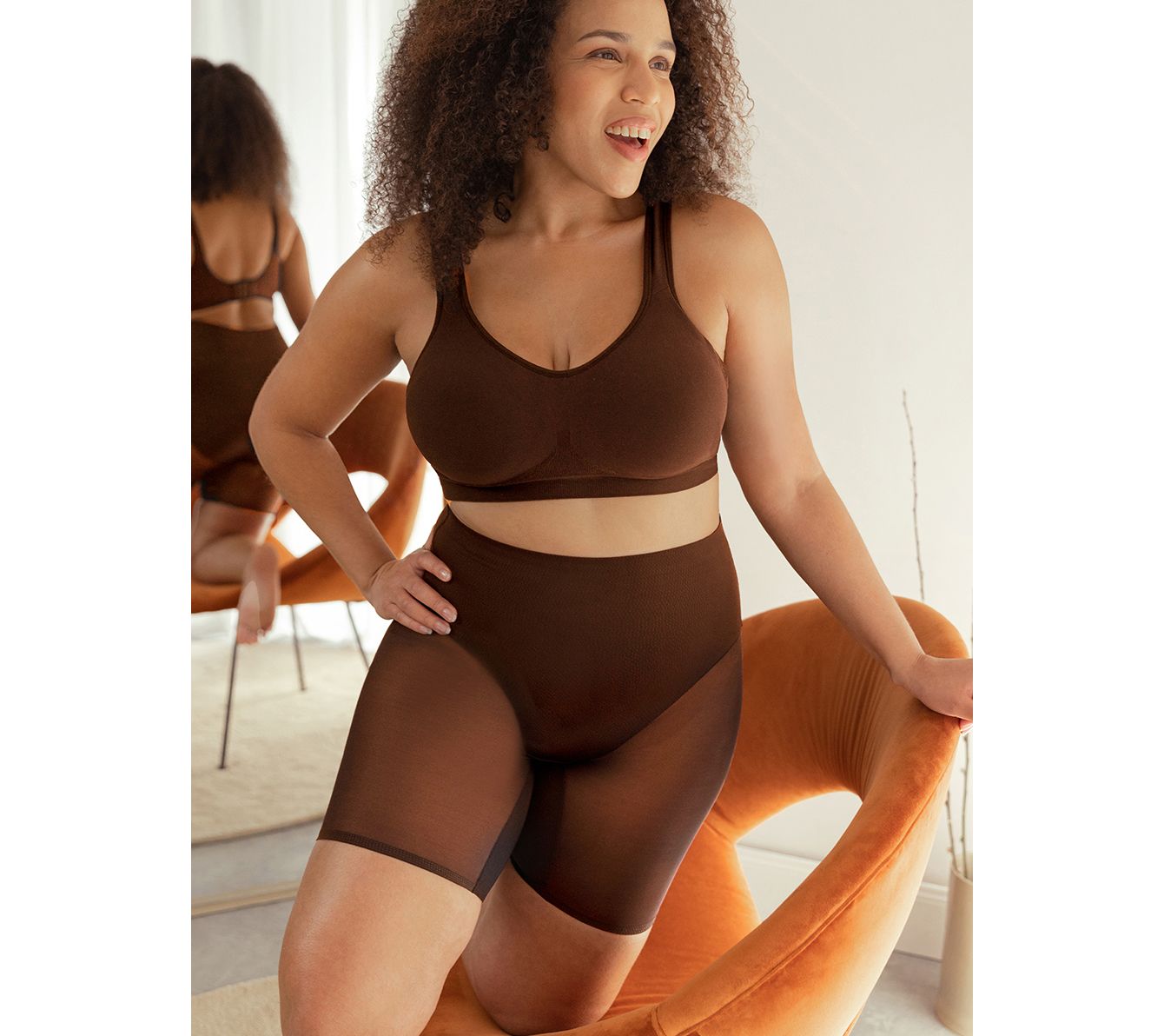 Shapermint Essentials Mid-Waisted Smoothing Shaper Panty on QVC 