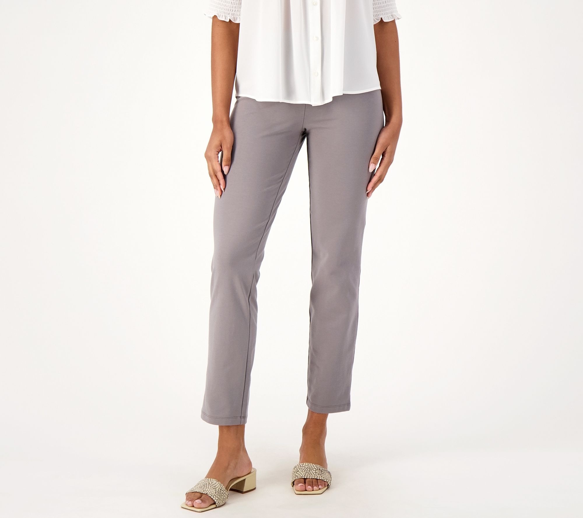 Women's Soft Stretch Pants - All in Motion Heathered Beige XL