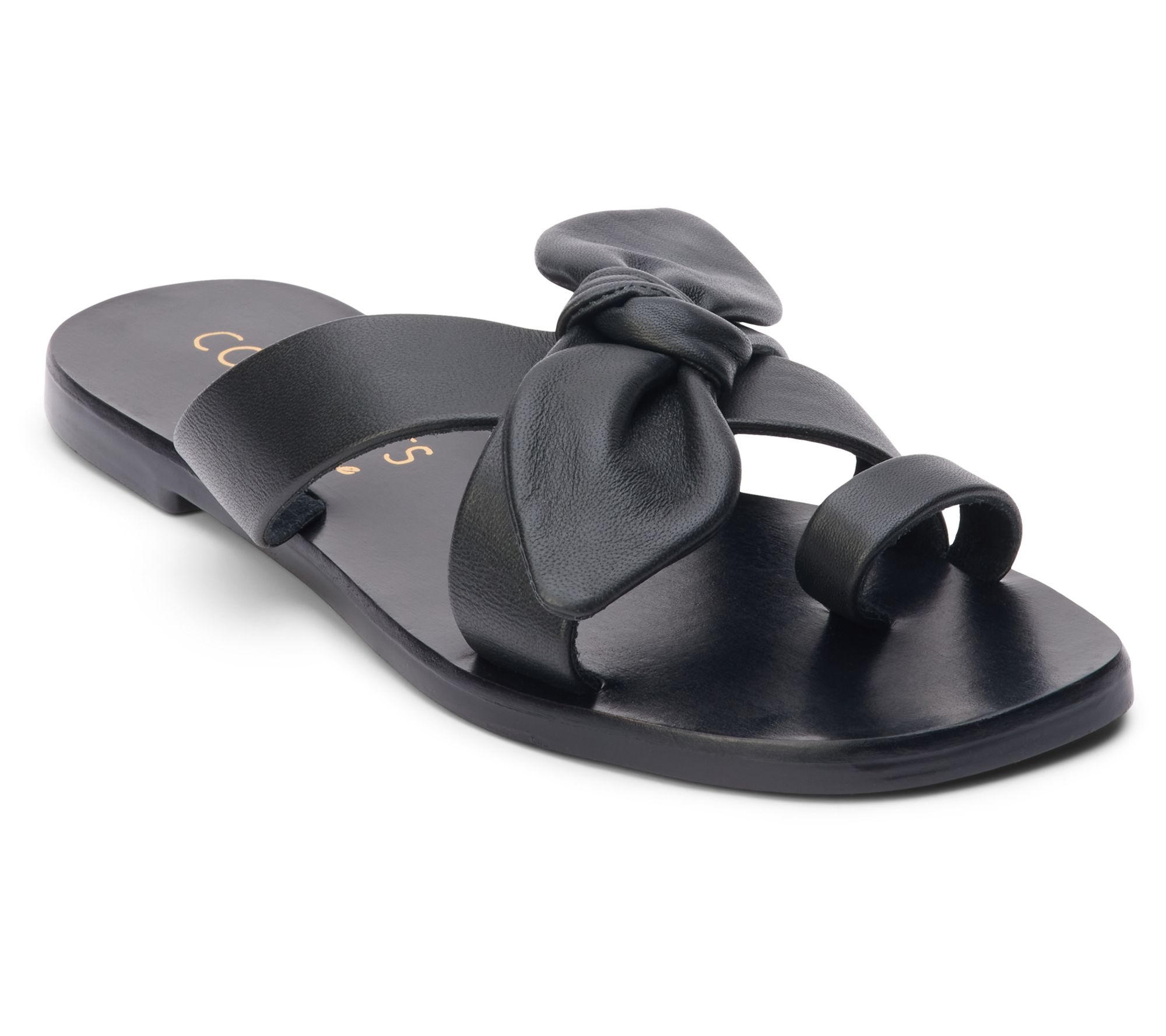 Coconuts by Matisse Leather Bow Sandal- Vaughn