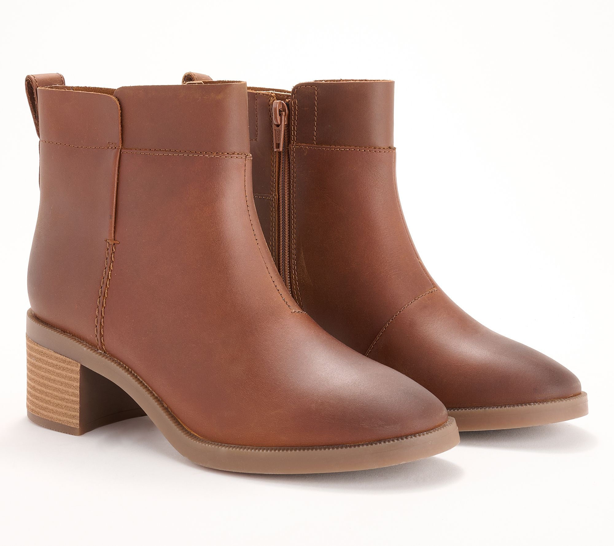 Qvc clarks boots clearance online