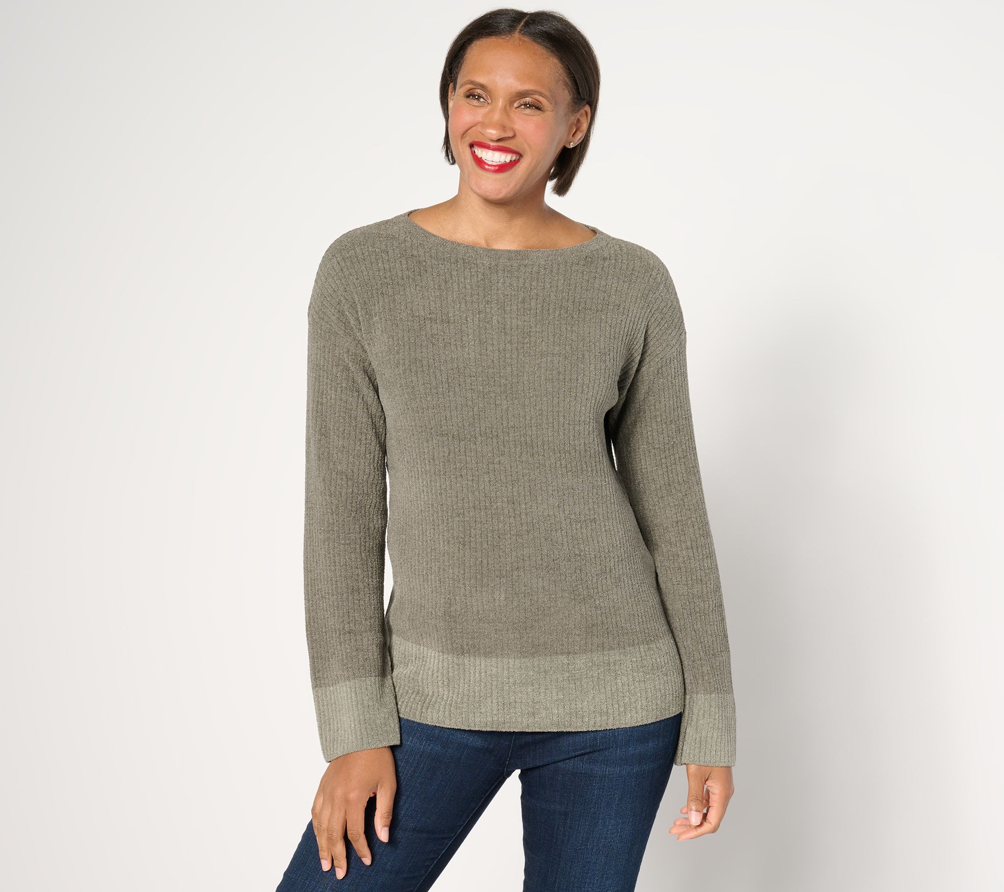 Barefoot Dreams CozyChic Ultra Lite Boatneck Pullover