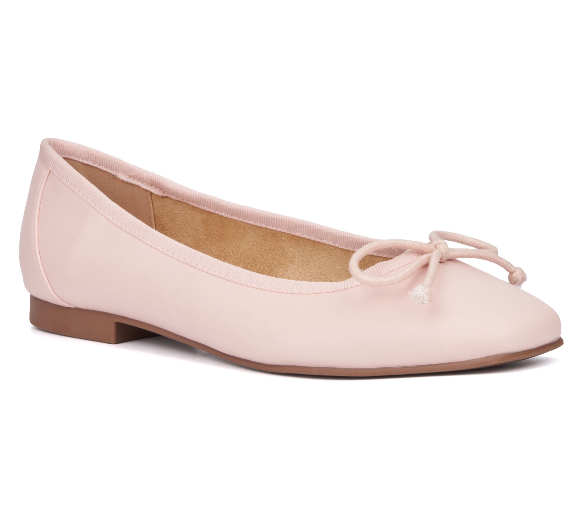 New York & Comp any Women's Pau lina- Square To e Ballet Flats