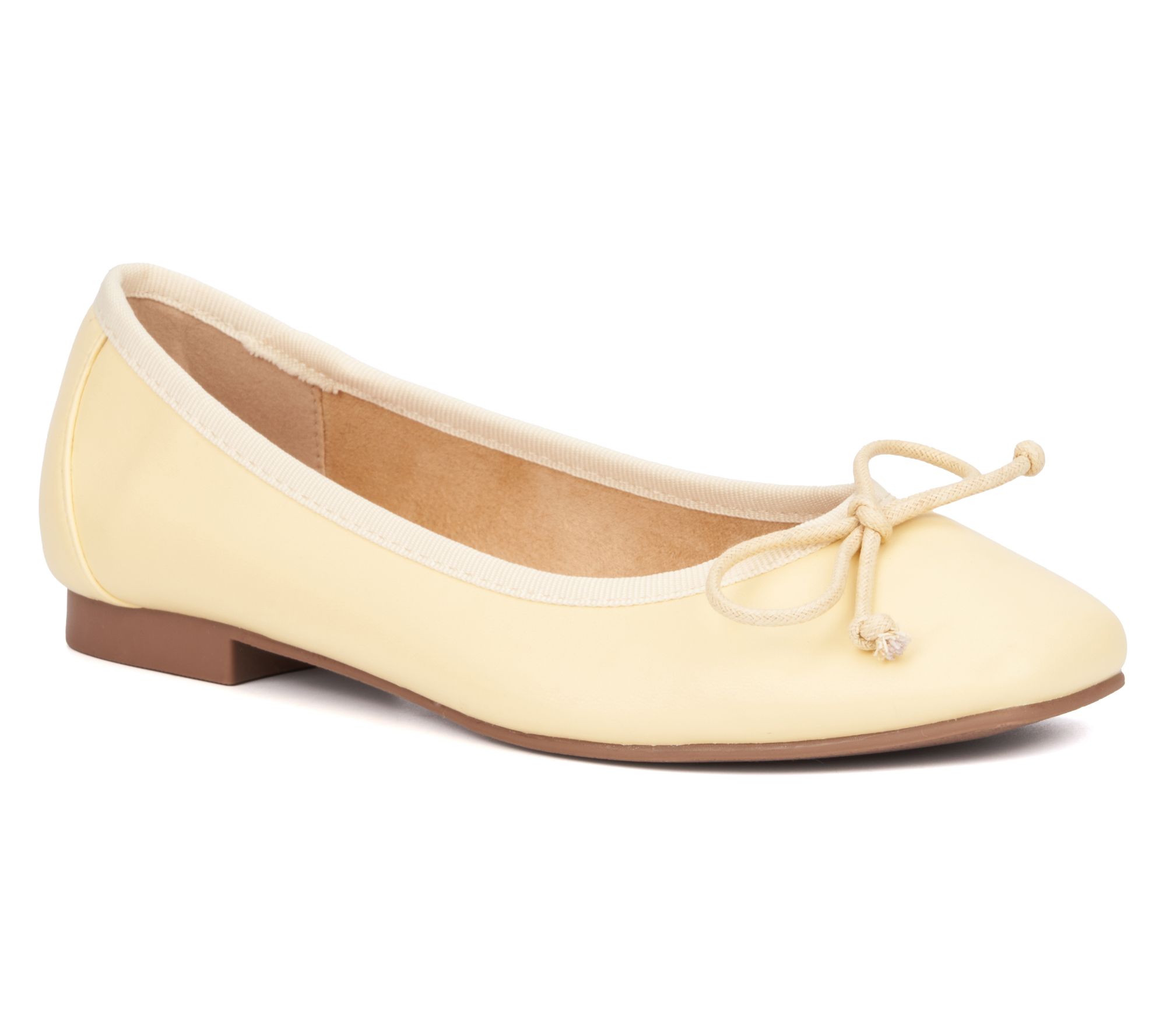 New York & Comp any Women's Pau lina- Square To e Ballet Flats