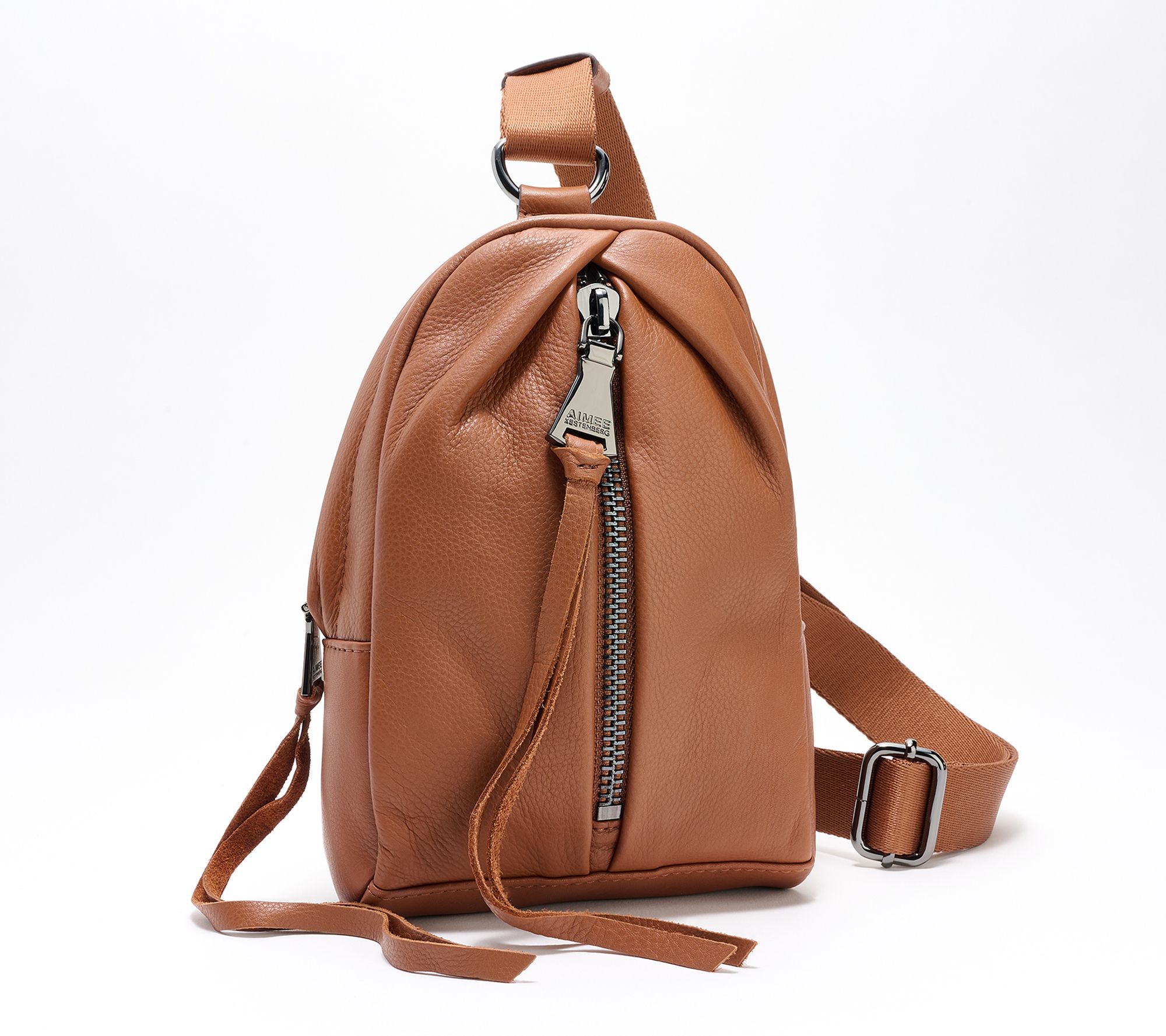"As Is" Aimee Kestenberg Tamitha Leather Sling Bag