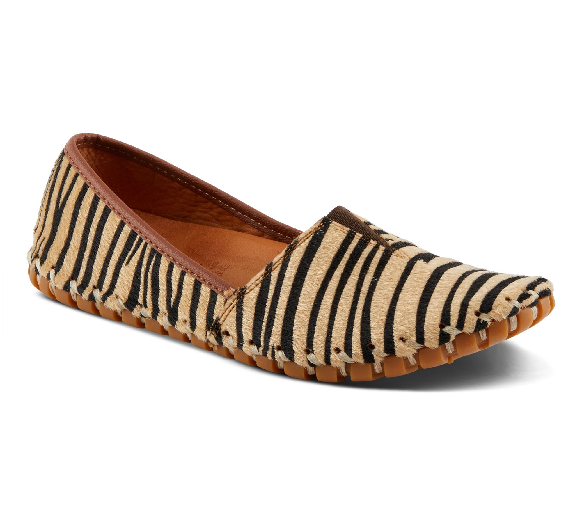 Spring Step Leather Lined Slip-Ons - Kathaleta-Hide