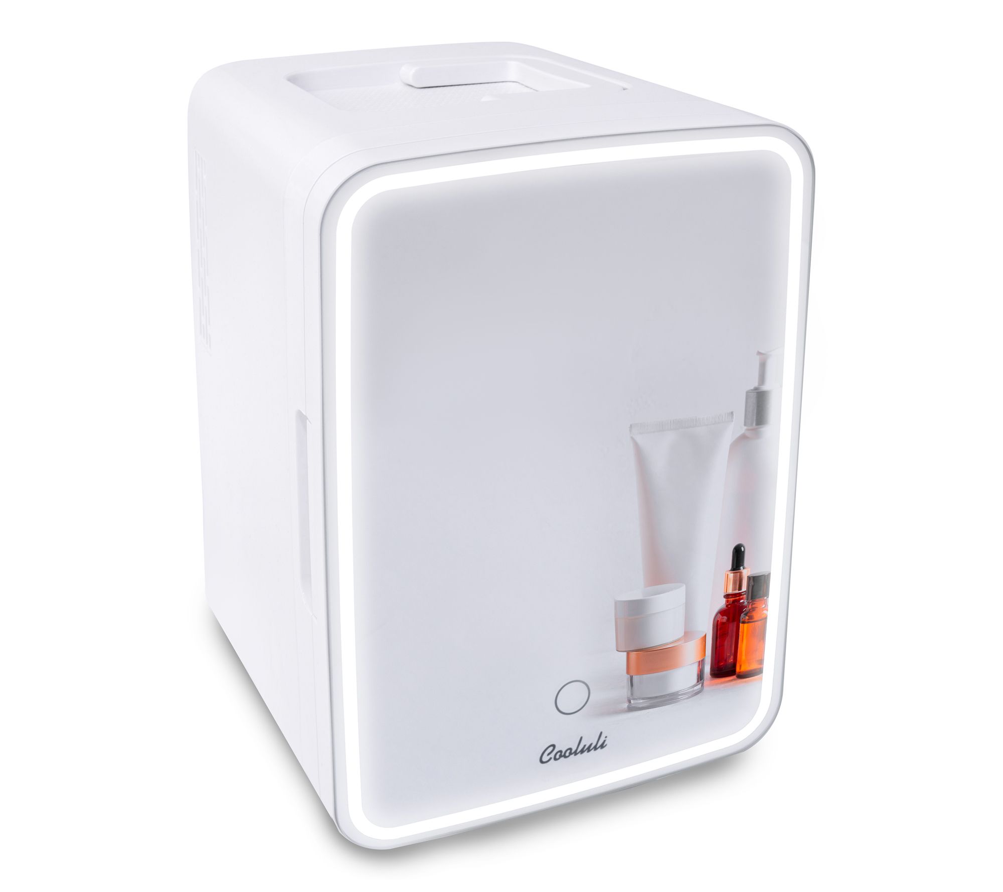 Cooluli Glow Beauty 10L Mini Fridge with Mirror LED