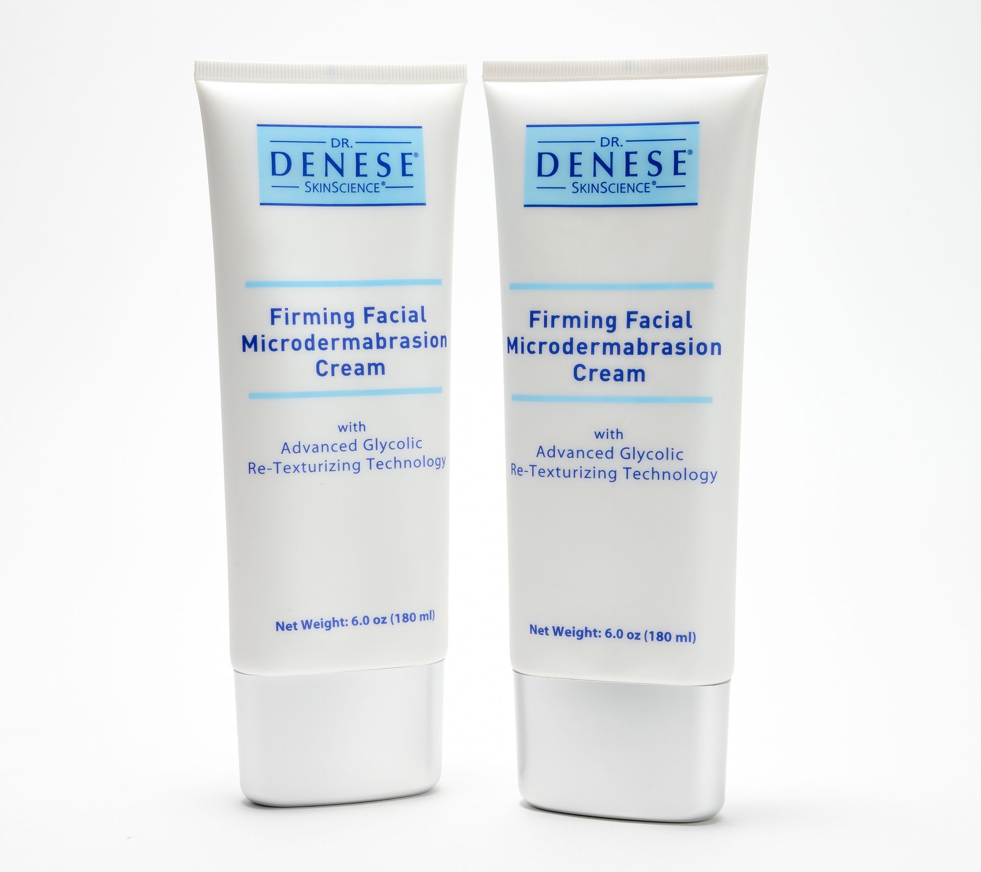 Dr. Denese Firming Facial Micro Dermabrasion Cream 6oz Duo