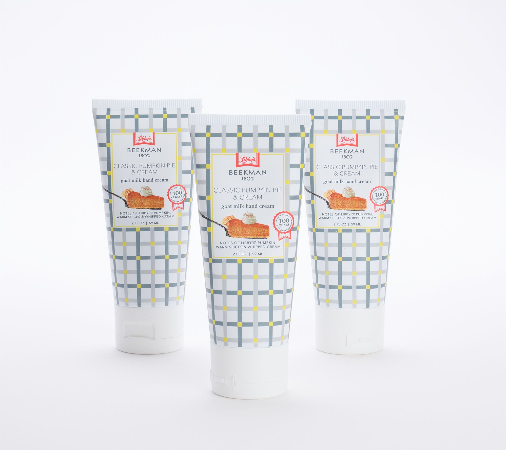 Beekman 1802 x Libby's Classic Pumpkin Pie Hand Cream Trio