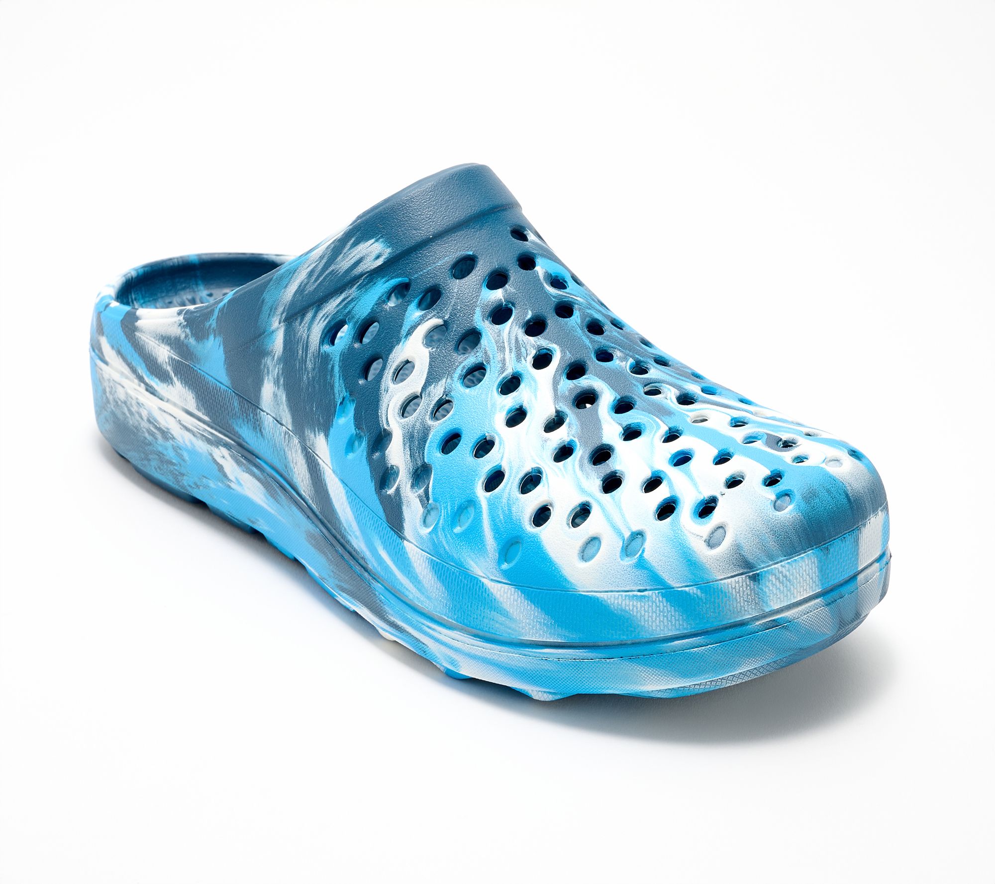 Revitalign Orthotic Recovery Clogs- Fusion Vitality Marble