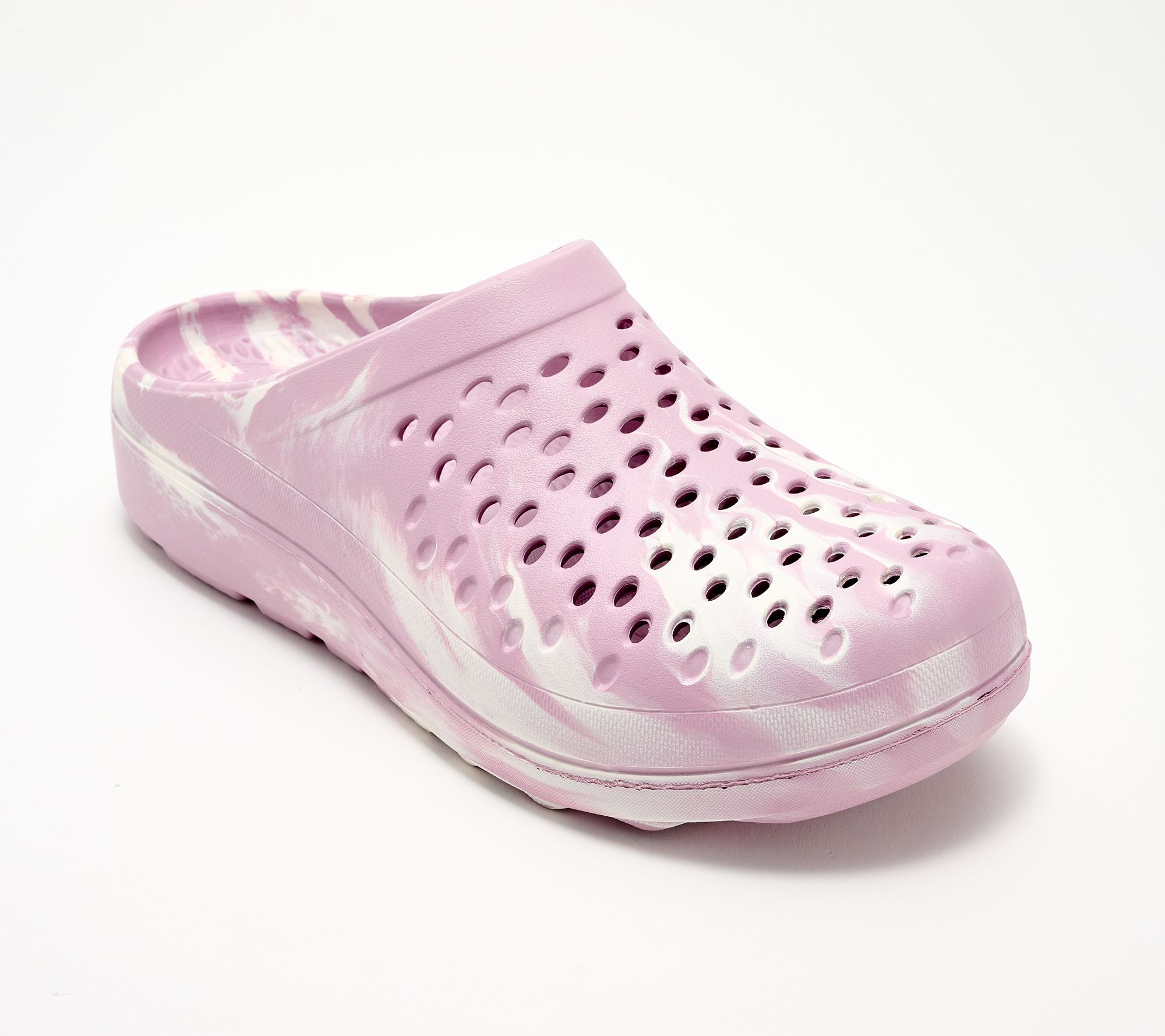 Revitalign Orthotic Recovery Clogs- Fusion Vitality Marble