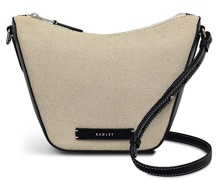RADLEY Oak Street Canvas & Leather SmallZip Crossbody