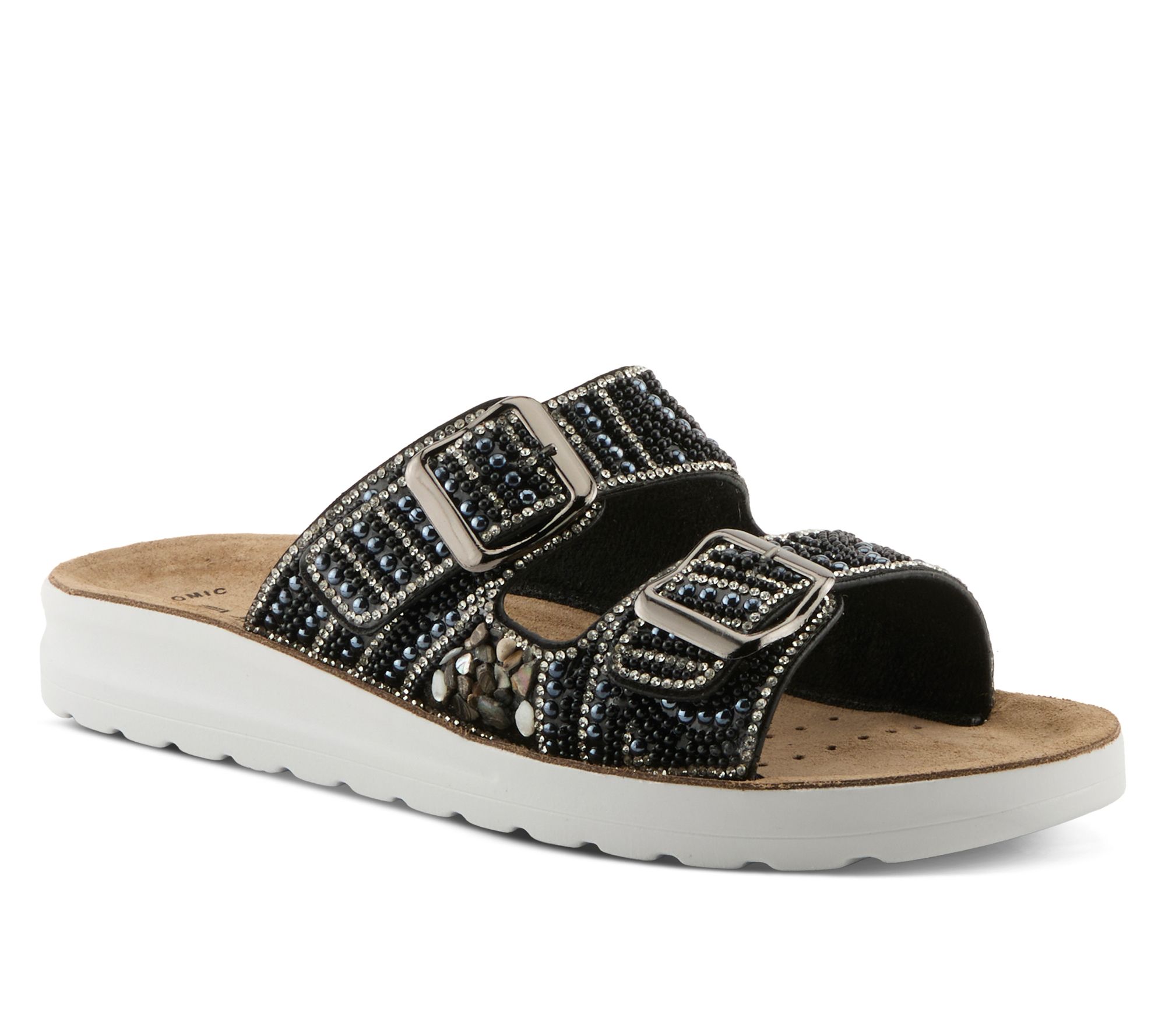 Flexus by Spring Step Slide Sandals - Cytheria