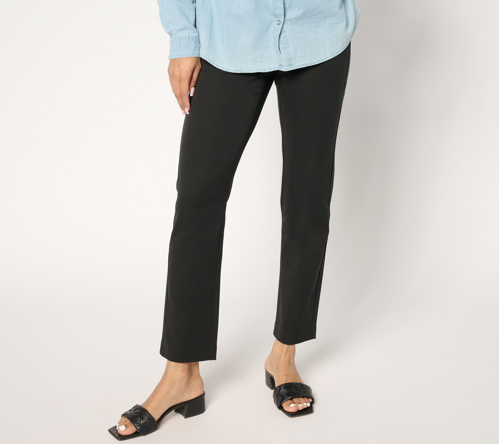 "As Is" NIC+ZOE Cotton Bi-Stretch Copley Straight Leg Pant
