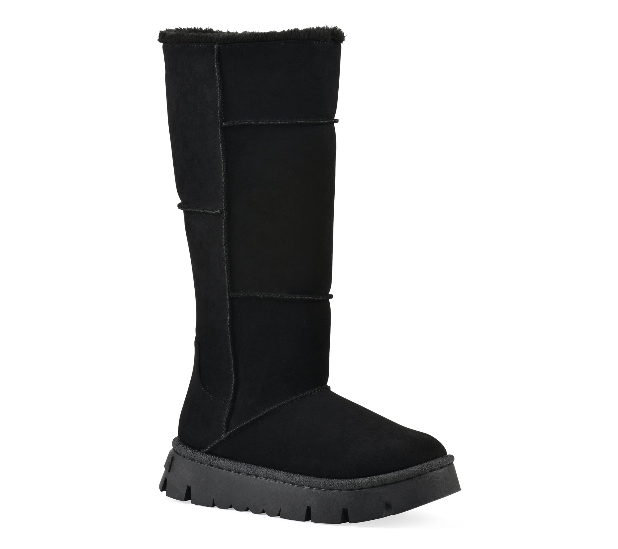 White Mountain Faux Fur Lined Tall Shaft Boot -Tru