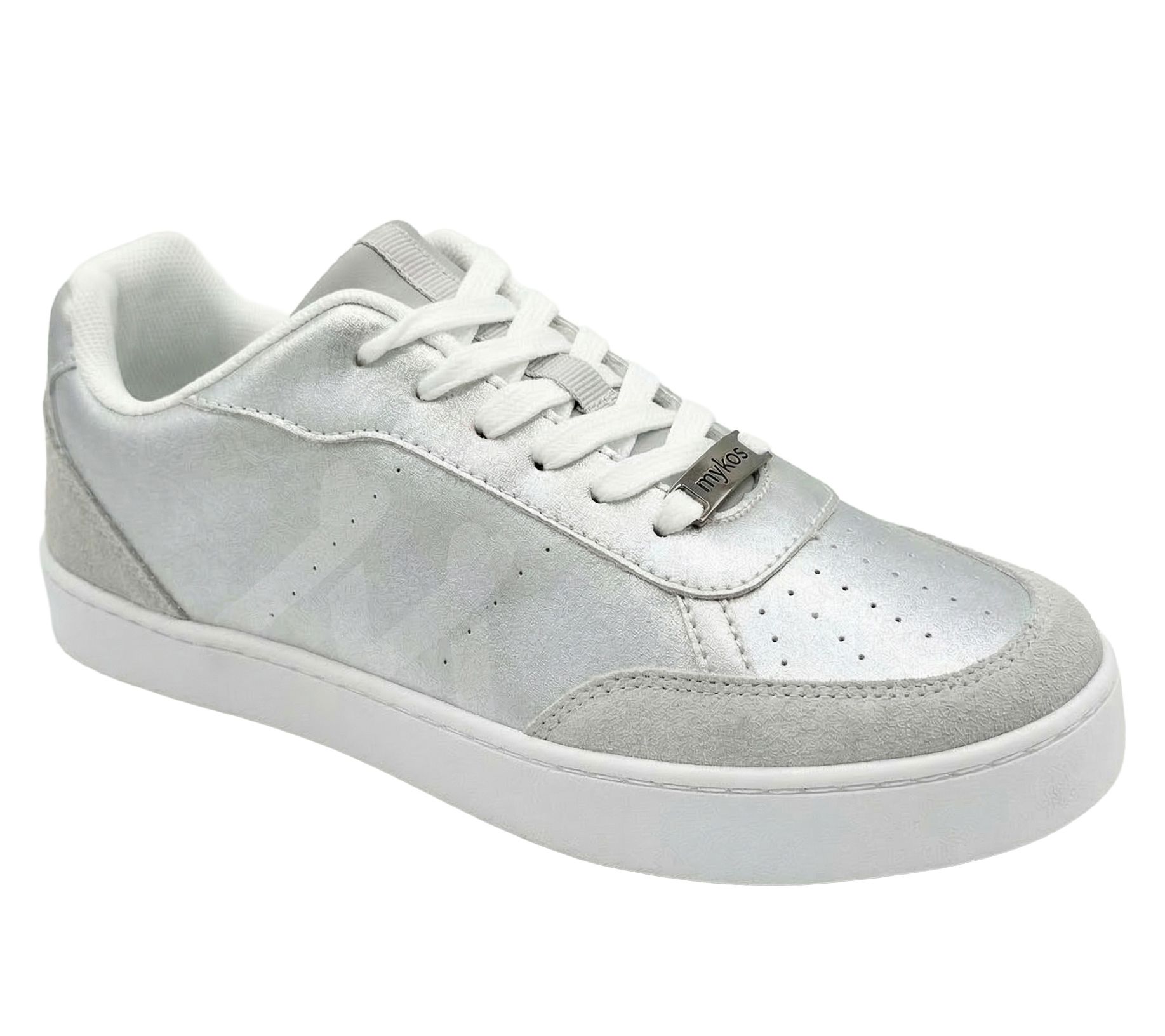 Mykos Leather Lace-Up Sneakers-Diana