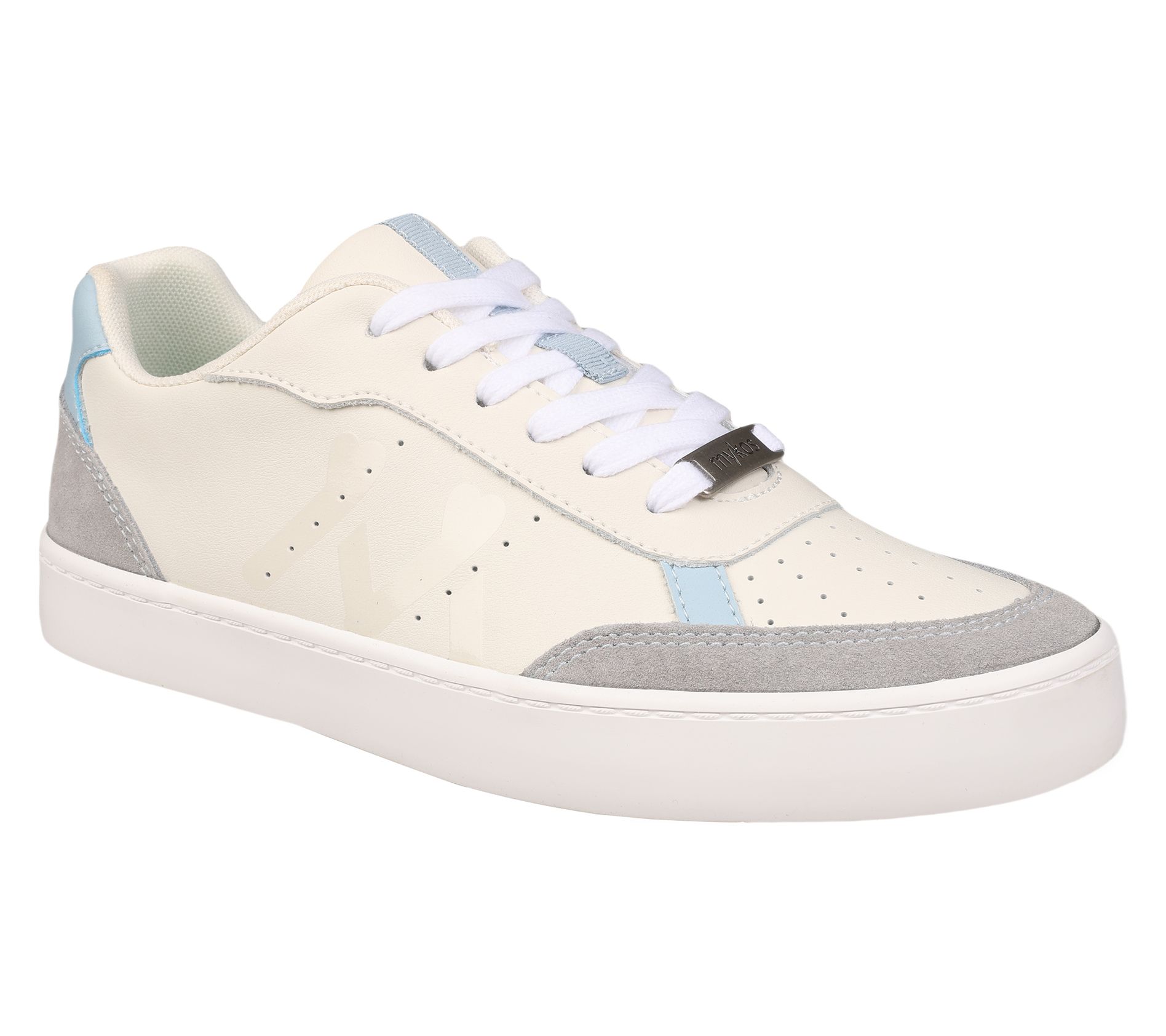 Mykos Leather Lace-Up Sneakers-Diana