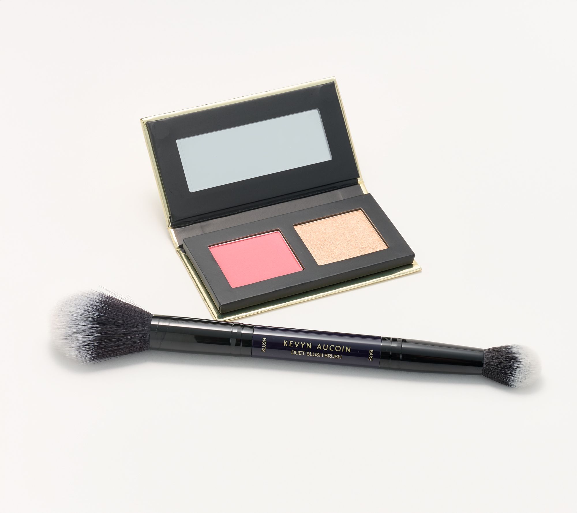 Kevyn Aucoin Art of Blush & Glow with Duet Blush Brush