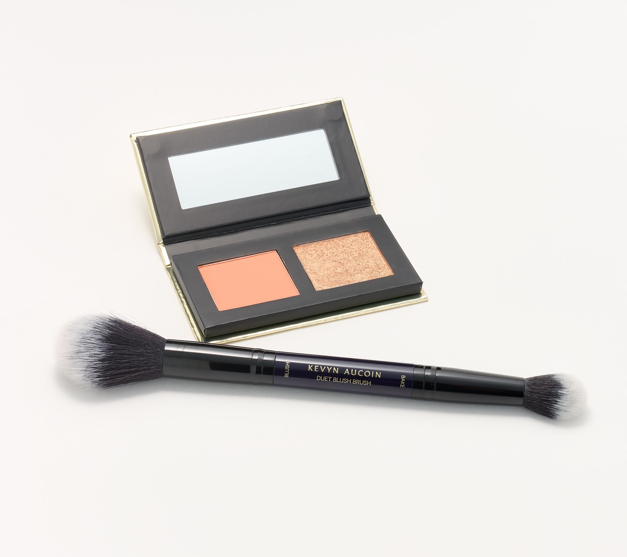 Kevyn Aucoin Art of Blush & Glow with Duet Blush Brush