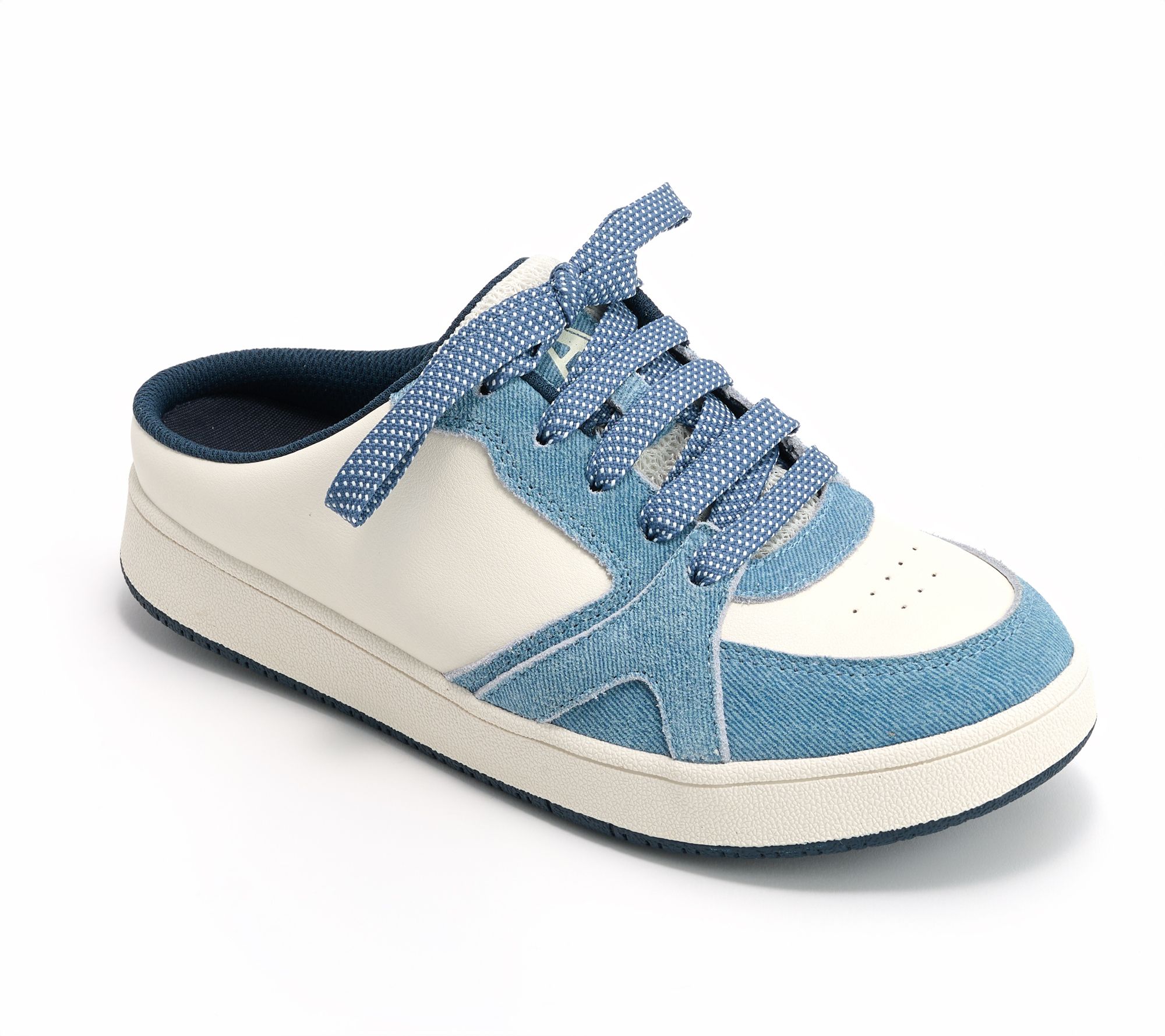 Alegria Court Sport Slides - Celeste