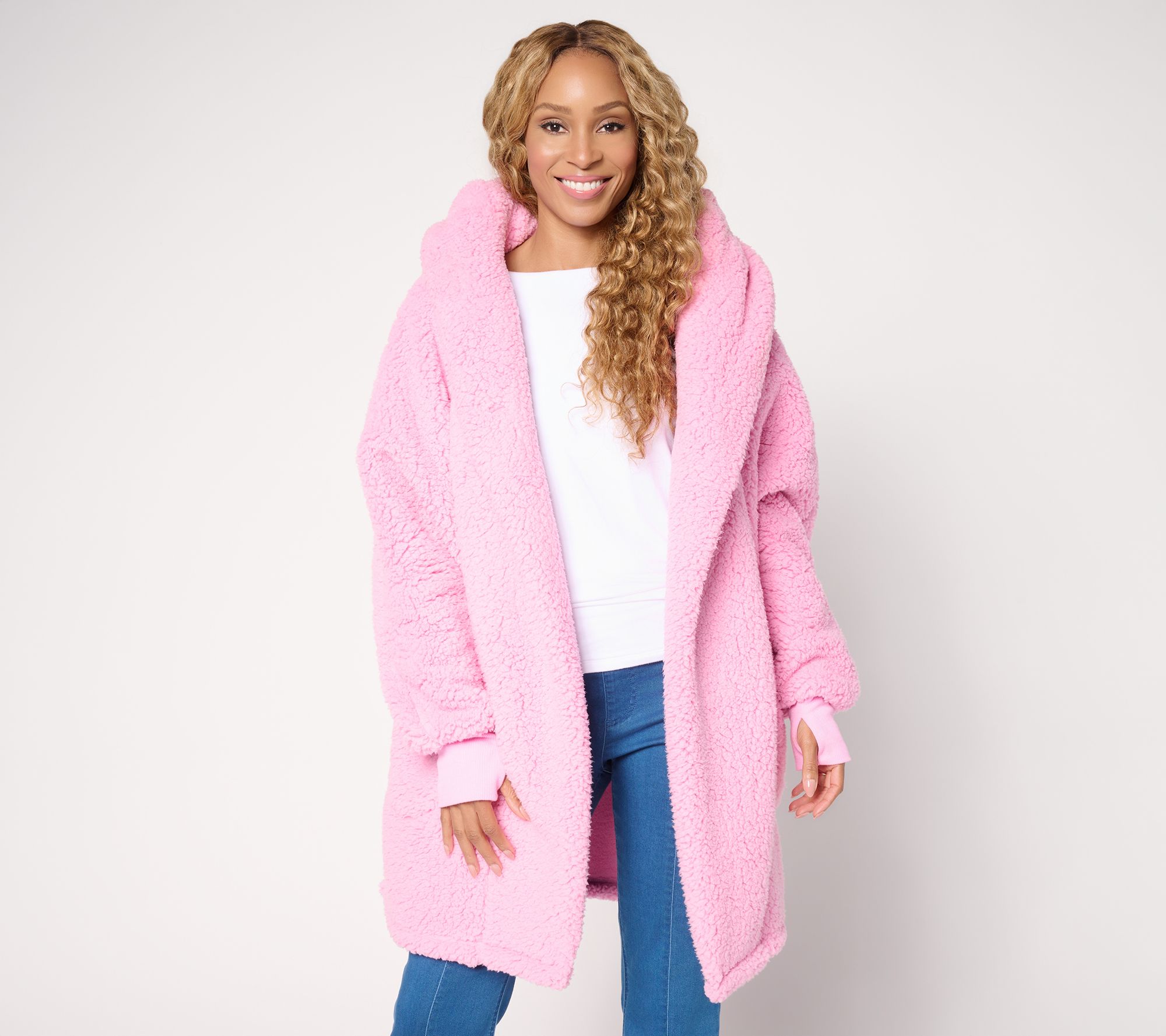 "As Is" By Jill Martin Sherpa Hooded BCA Lounger