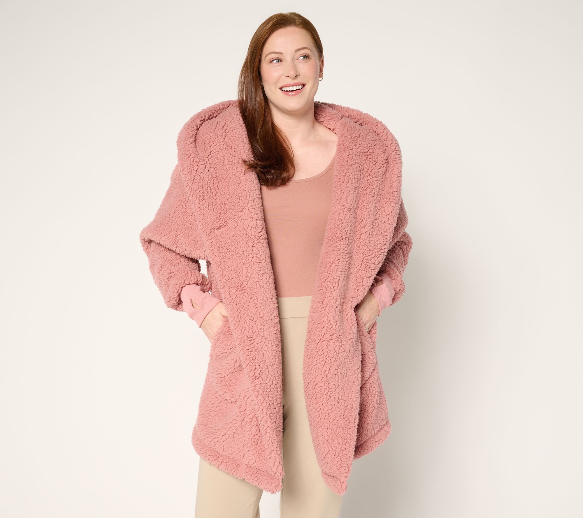 "As Is" By Jill Martin Sherpa Hooded BCA Lounger