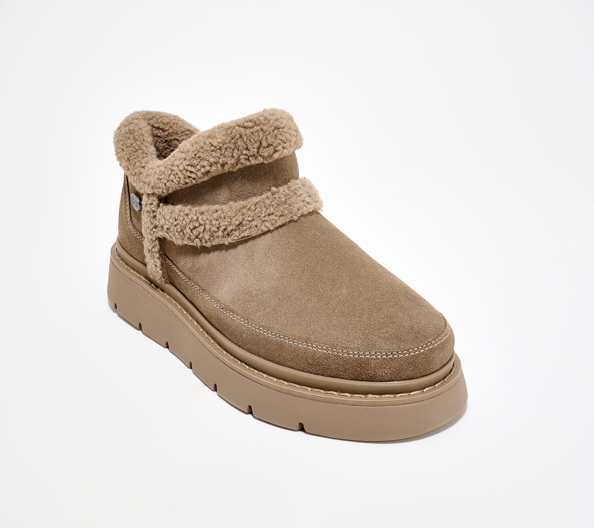 "As Is" Skechers Slip- ins BOBS Lite Water Repellent Winter Boots