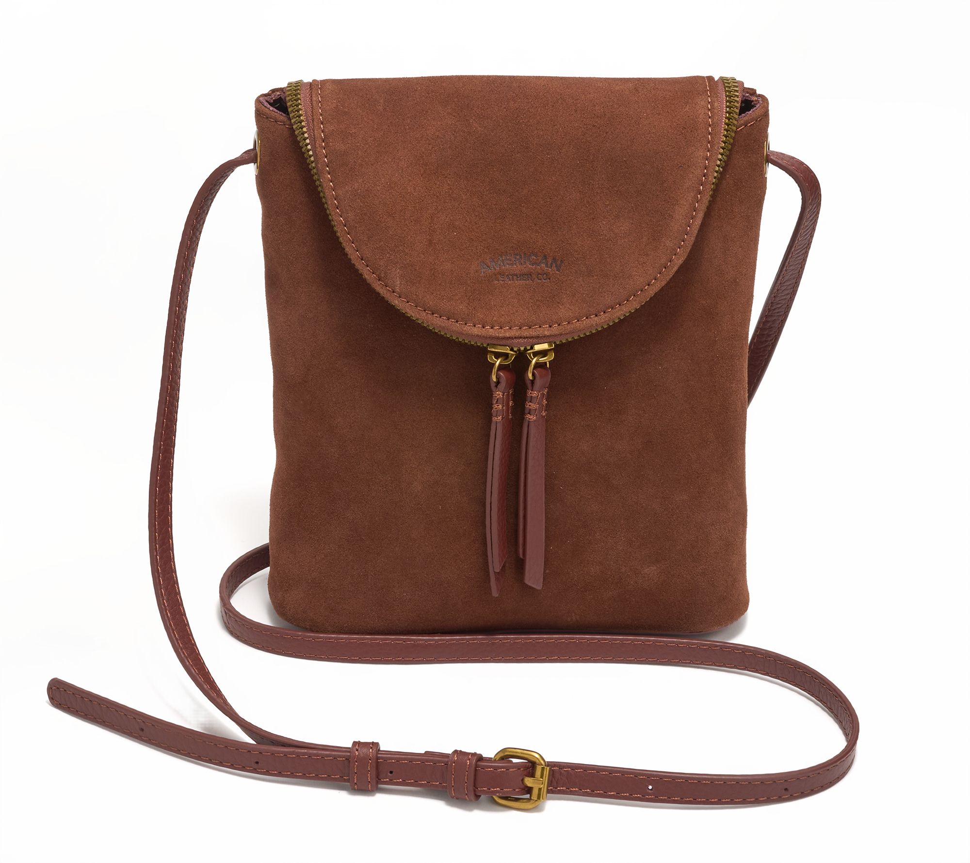 "As Is" American Leather Co. Hampton Large Crossbody