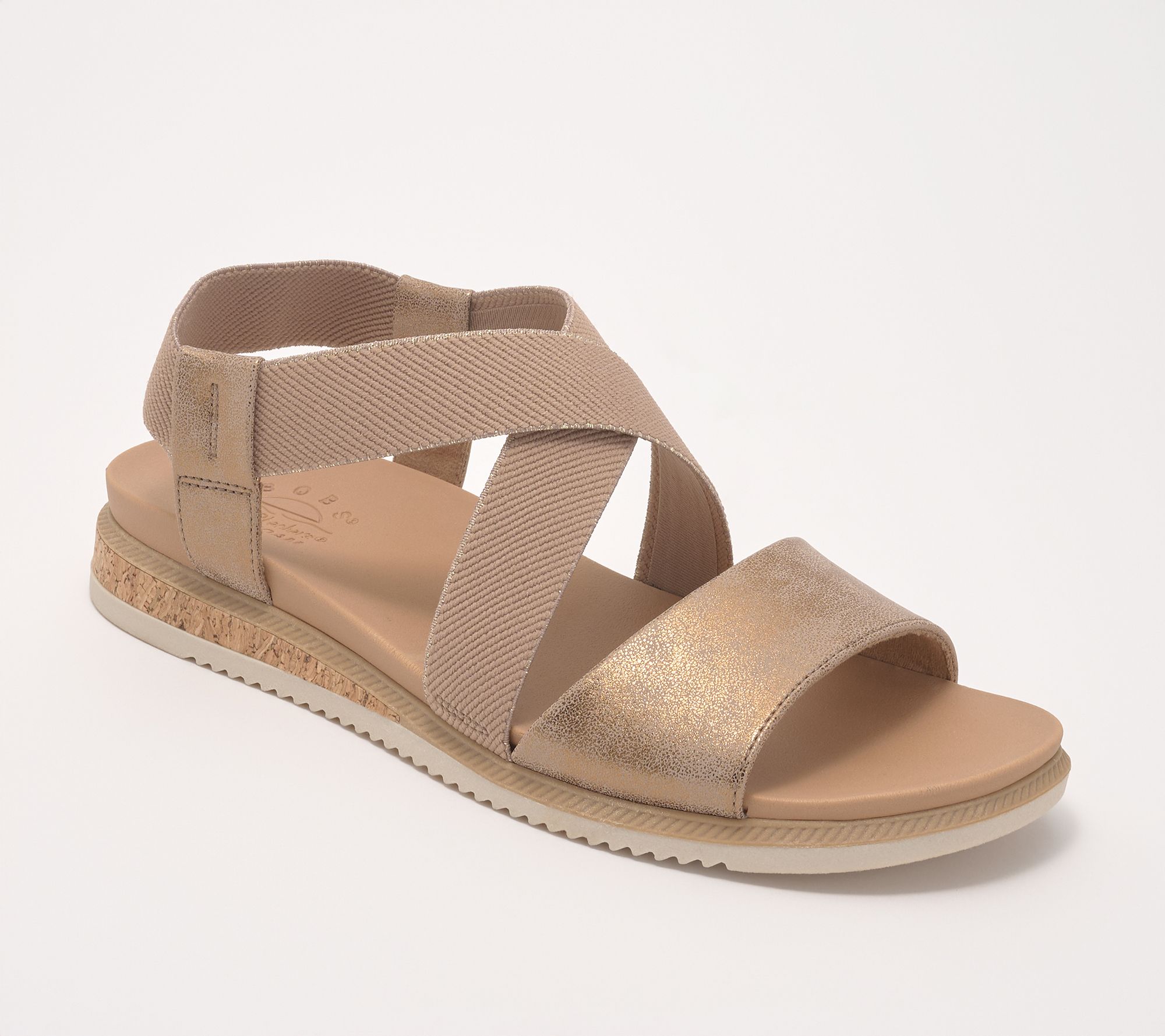 "As Is" Skechers BOBS Desert Kiss Low Sandals - Sand Hop
