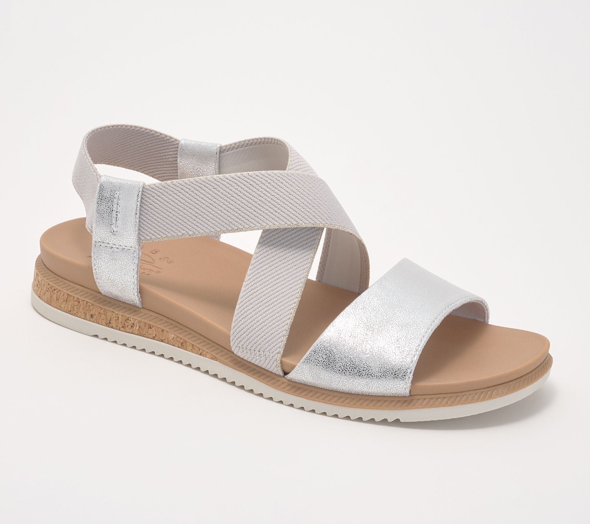"As Is" Skechers BOBS Desert Kiss Low Sandals - Sand Hop