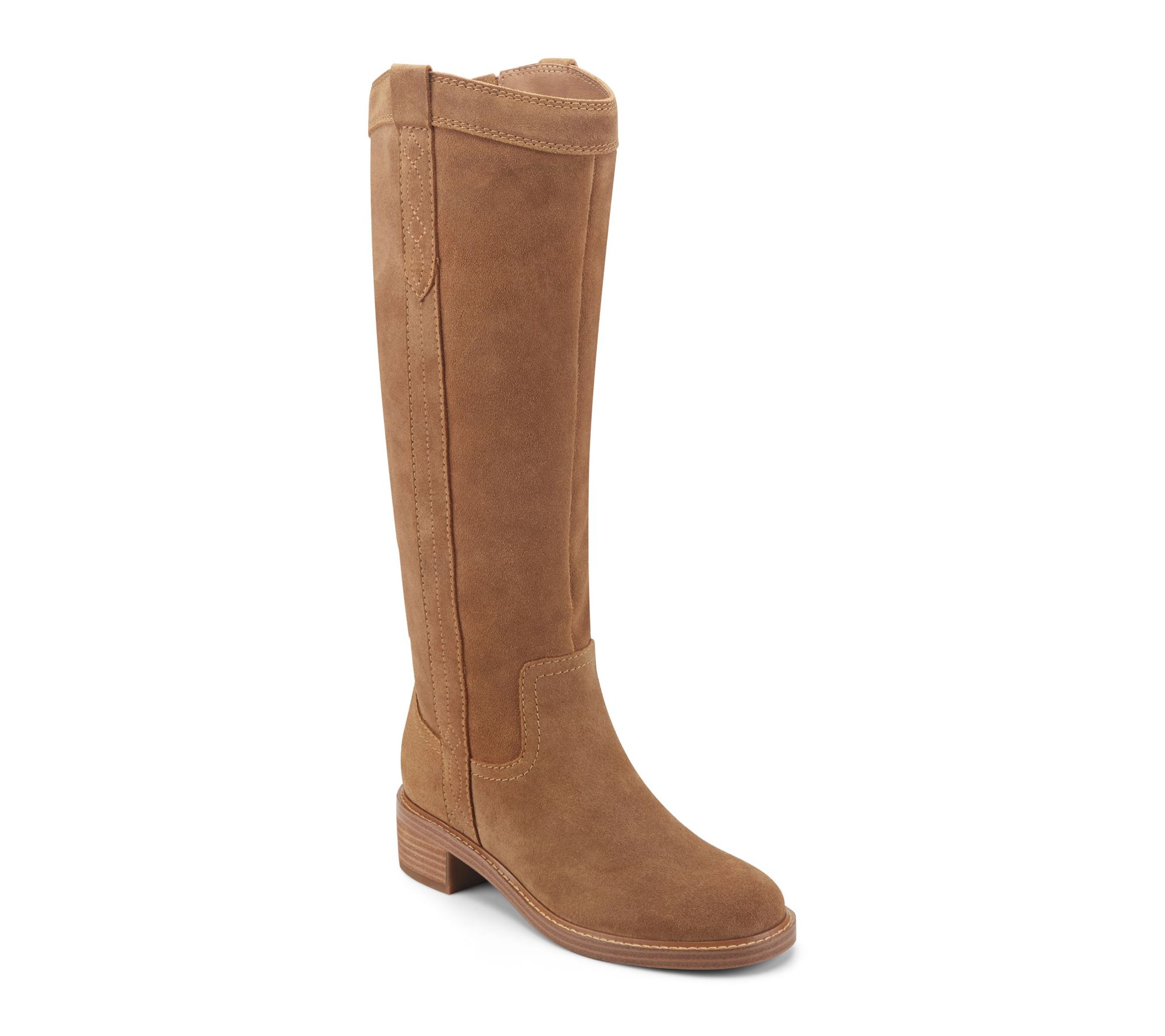 Earth Leather Tall-Shaft Boots -Derran