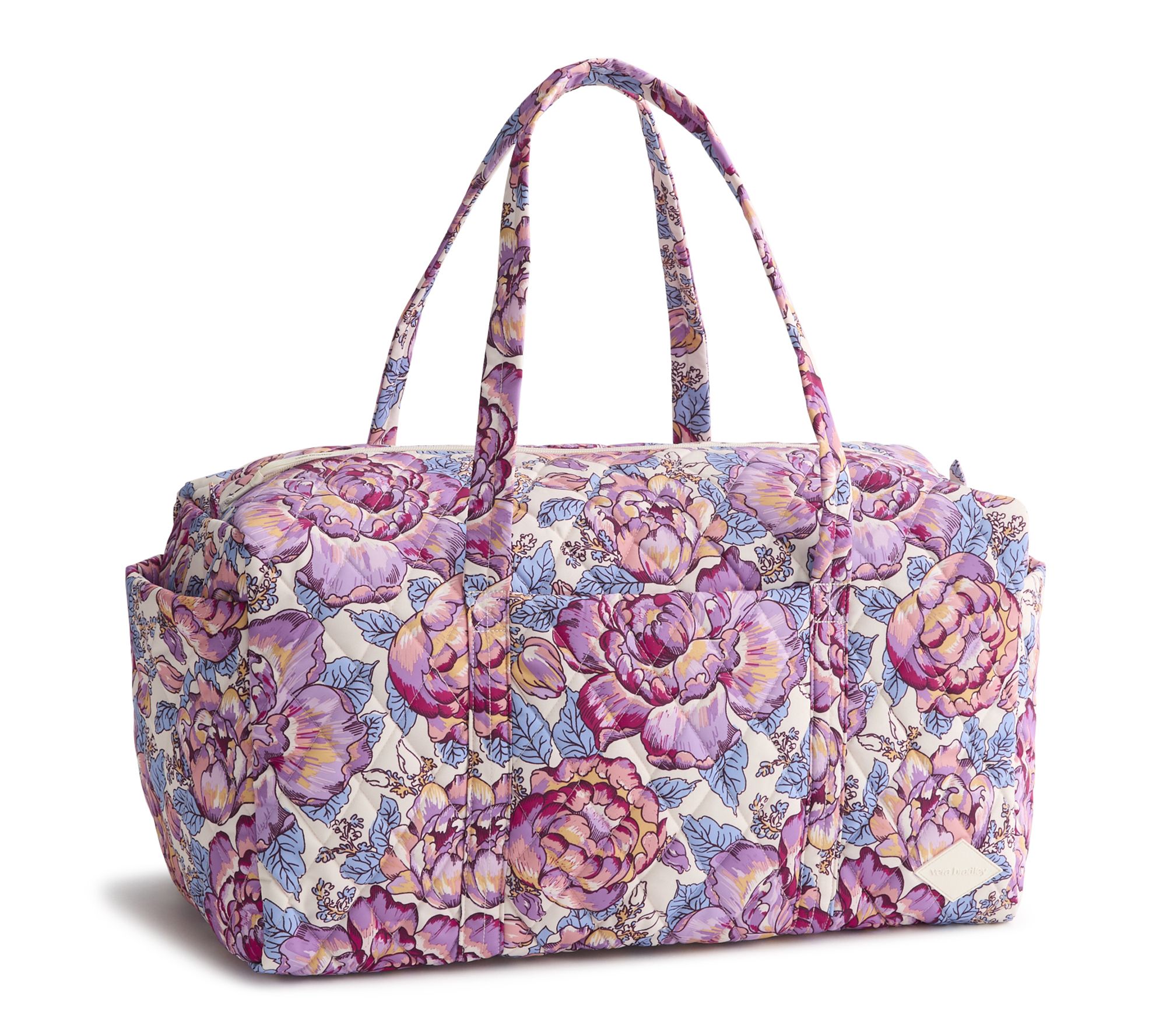 Pedal pink Vera Bradley duffel bag Small Original Duffel - Cotton | Vera Bradley main image 2