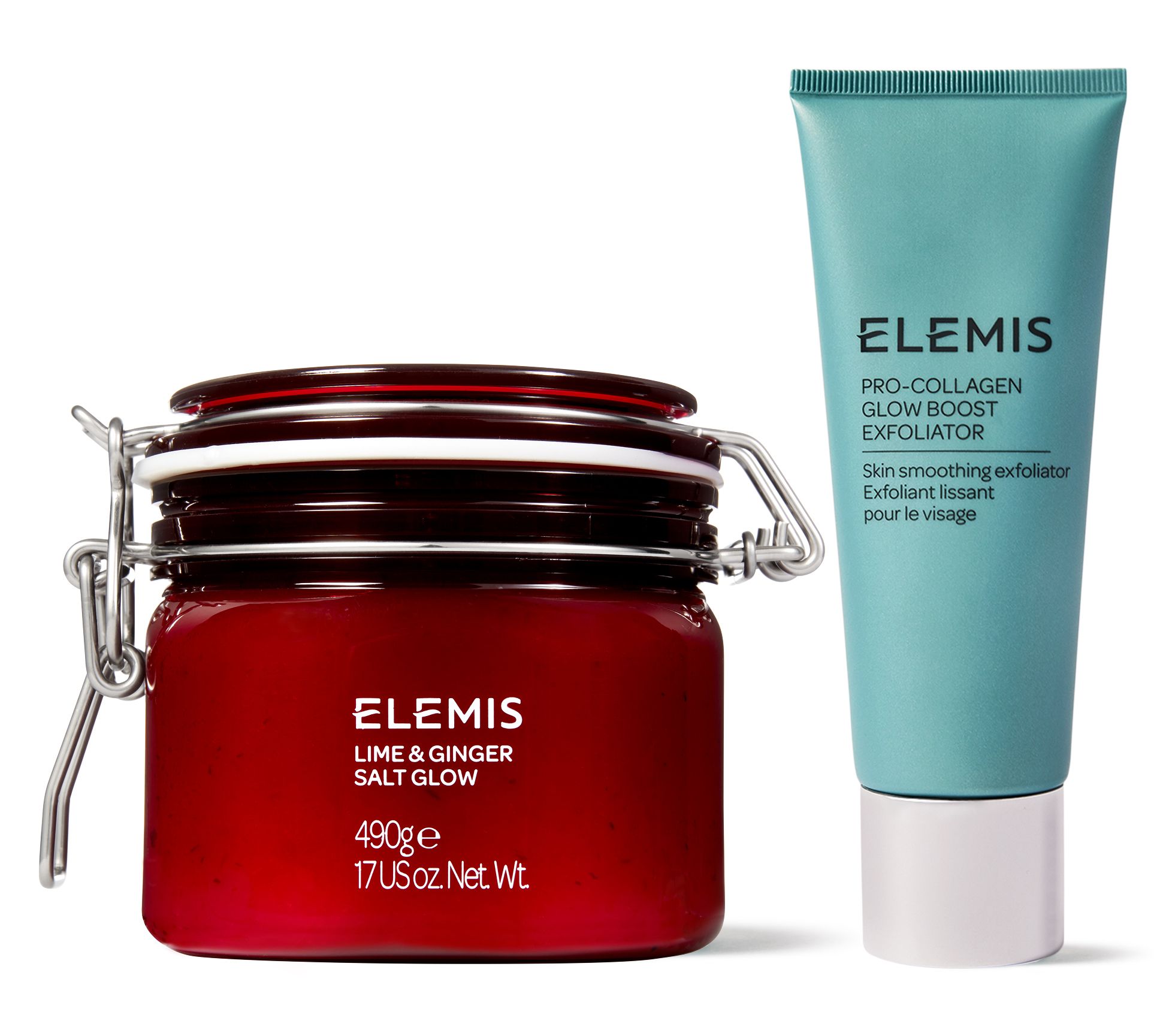 ELEMIS Top to Toe Exfoliating Scrub & Glow Duo