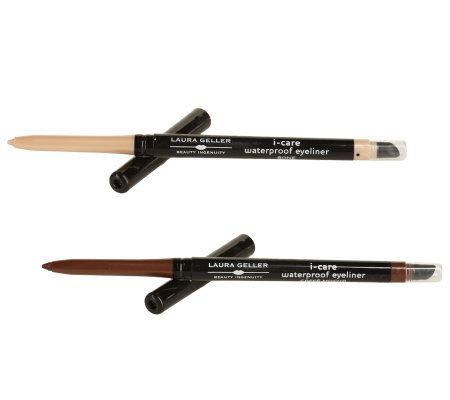 Laura Geller Eyes Alive I Care Waterproof Eyeliner Duo 