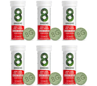 8Greens Effervescent Drink Tablets 60-Count - A275036