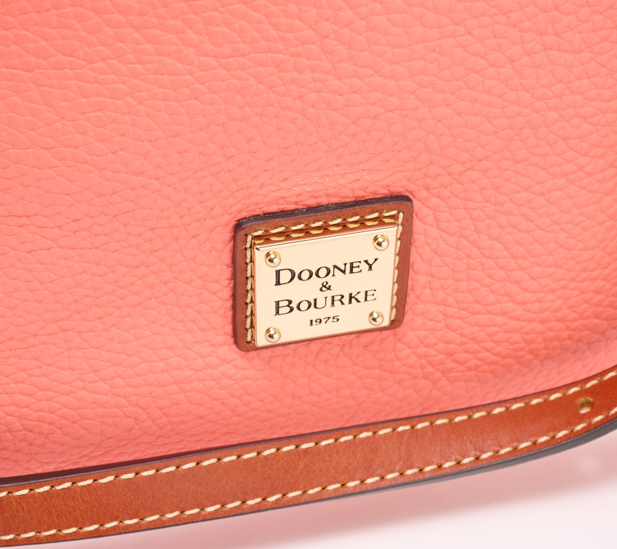 Dooney & Bourke Pebble Leather Lexi Crossbody on QVC 