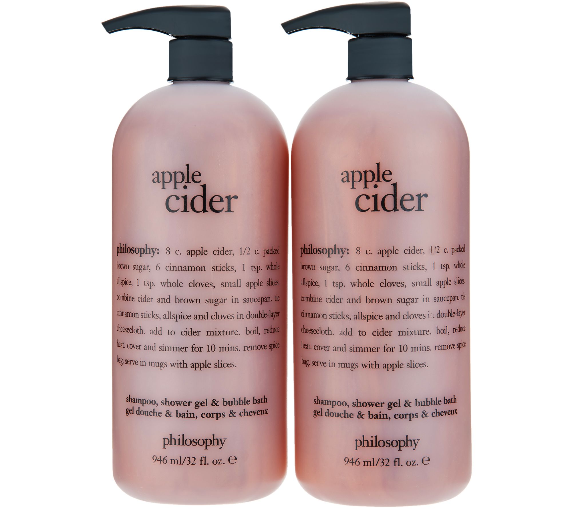 philosophy supersize autumn shower gel duo