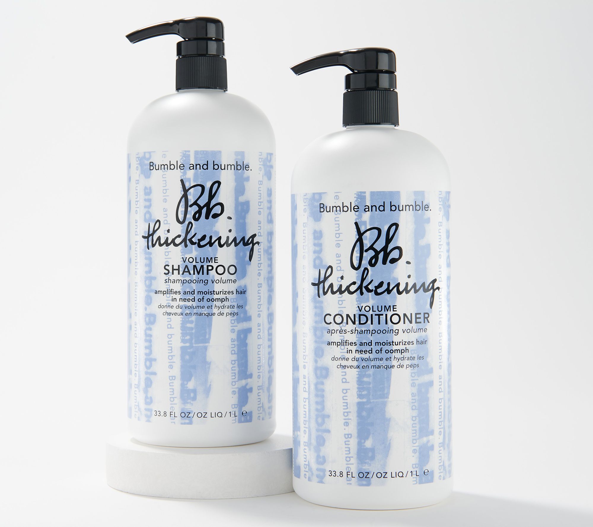 Bumble and  Size Thickening Shampoo & Conditioner Kit 
