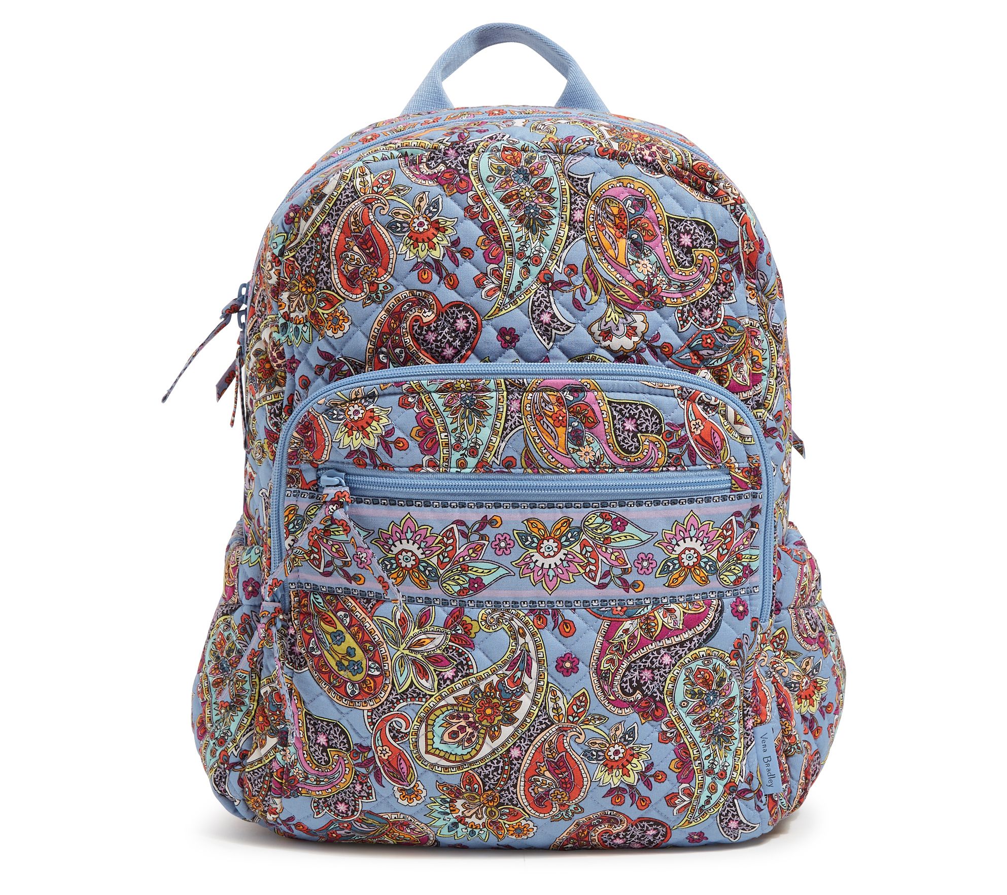 Vera Bradley Printed Recycled Cotton Campus Backpack