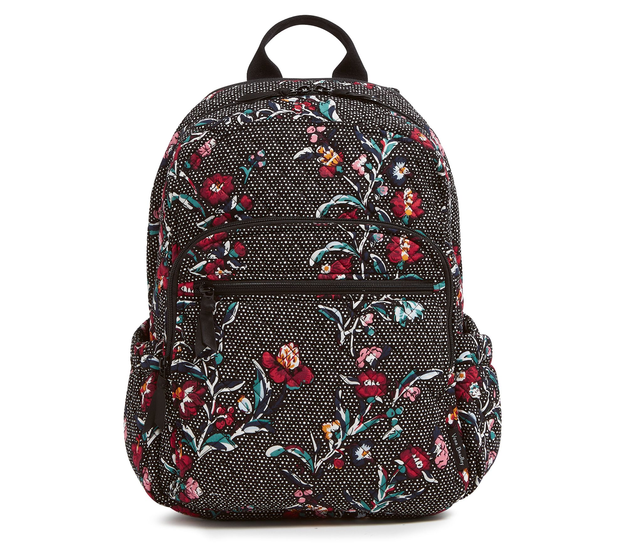 Vera Bradley Printed Recycled Cotton Campus Backpack