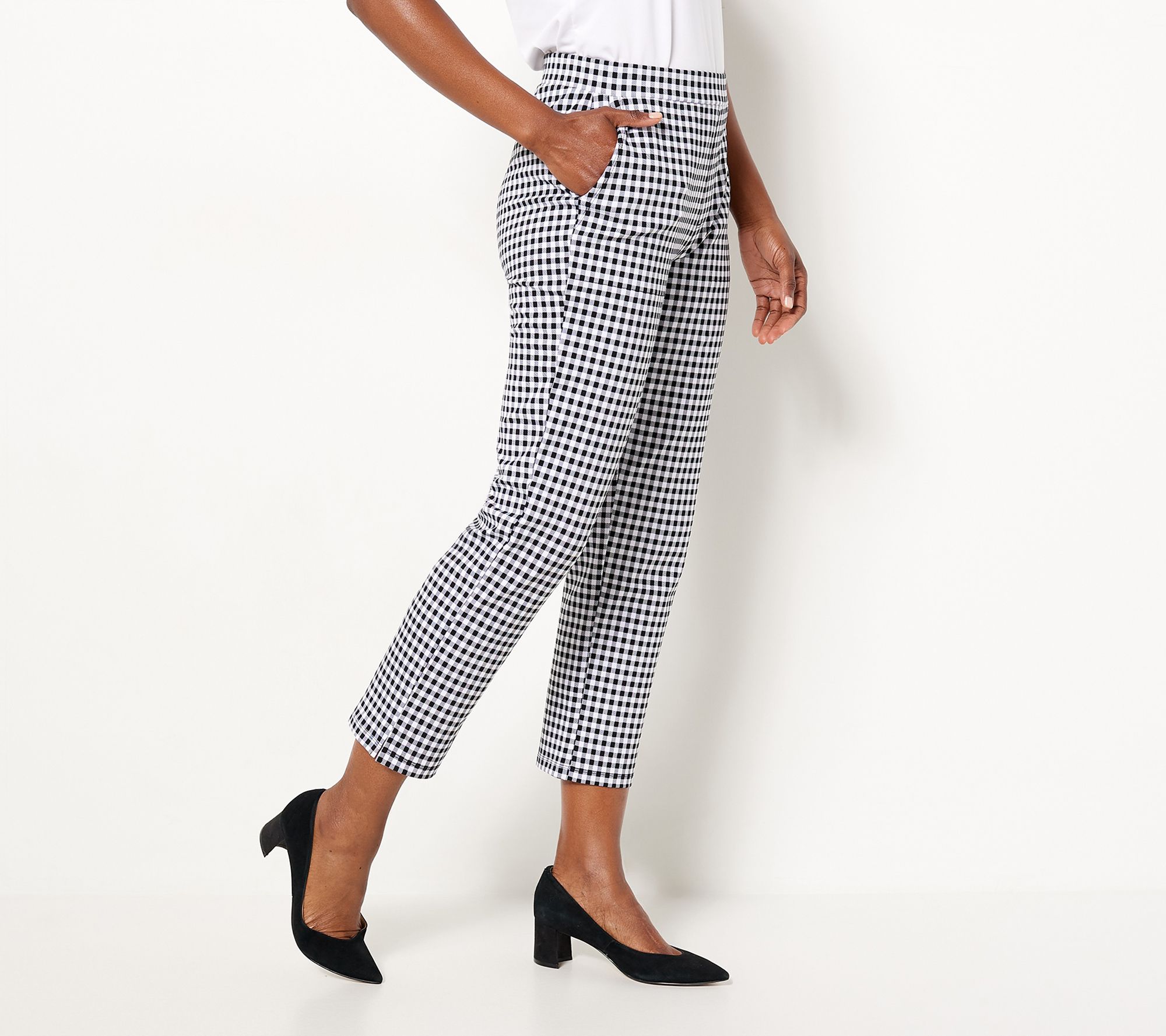 Houndstooth Pants from Uniqlo by Kelly in the City