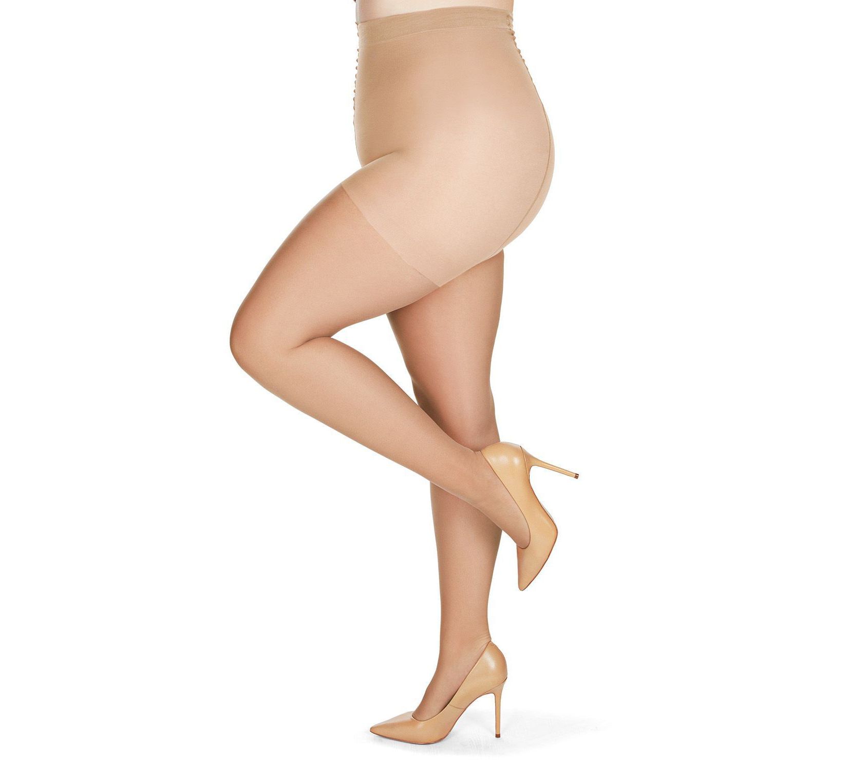 Memoi Crystal Sheer Control Top Pantyhose