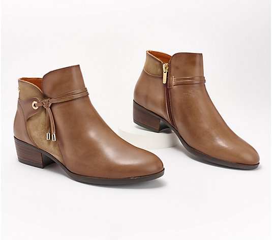 Pikolinos Leather Ankle Boots - Daroca