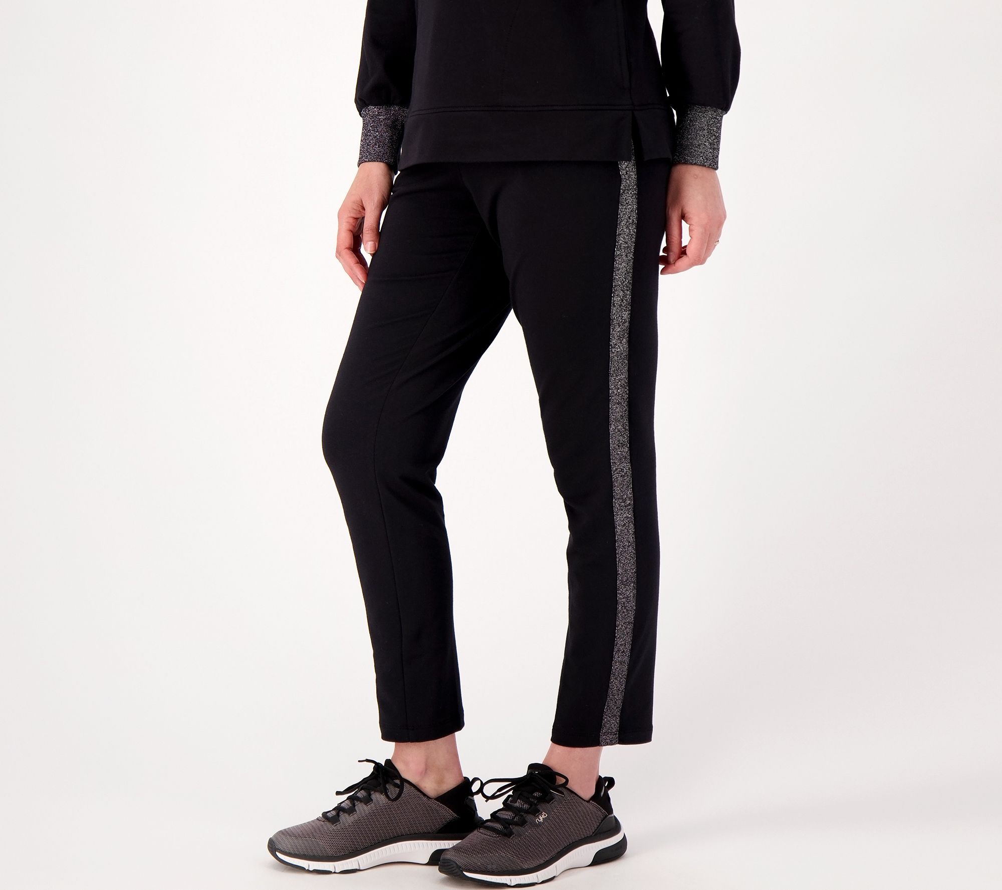 Belle by Kim Gravel Regular Side Stripe Pants