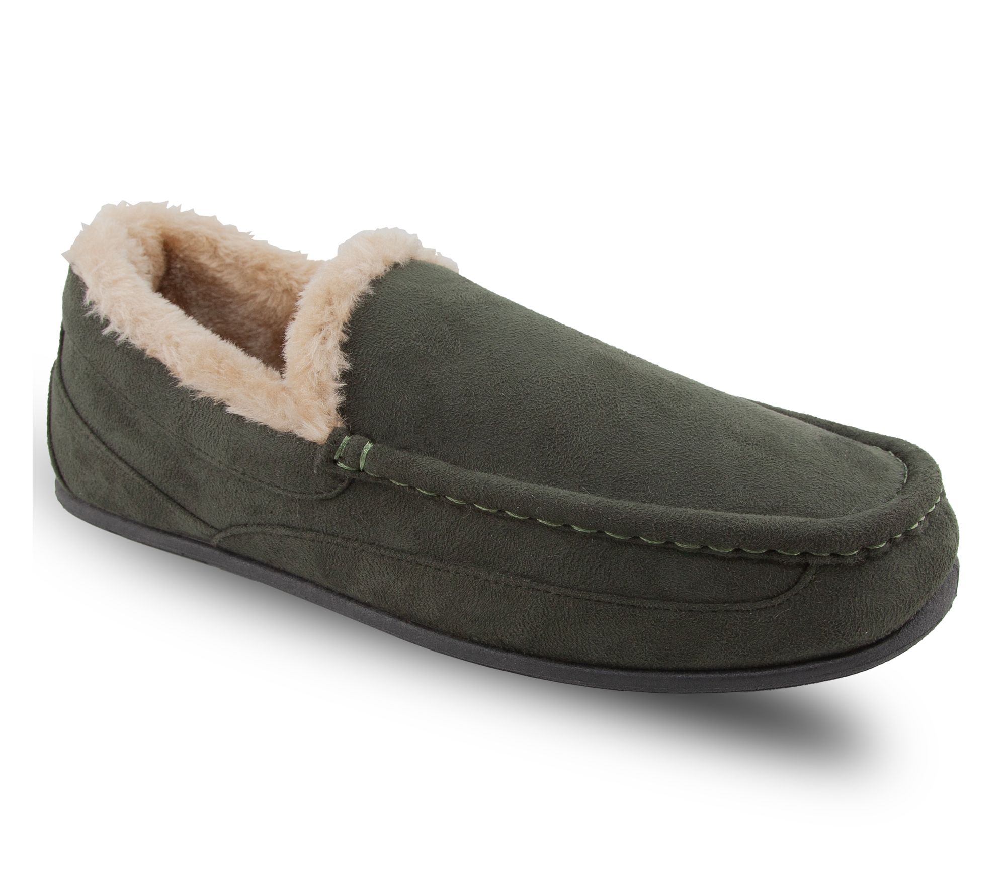 Deer Stags Men's Spun Moccasin Slipper