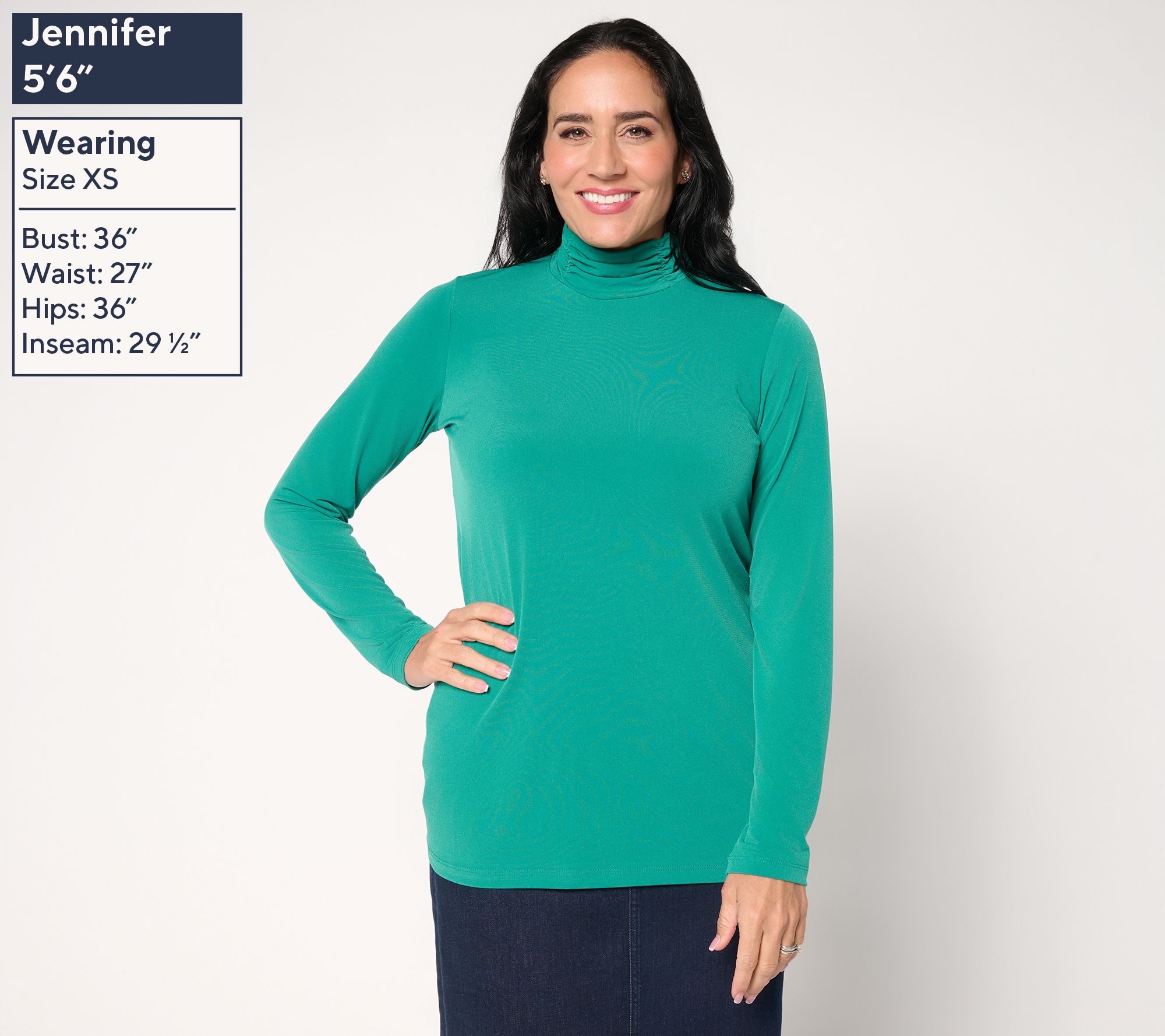 SUSAN GRAVER 赤ニット Susan Graver Novelty Knit Scoop Neck Top with 3/4 Sleeves