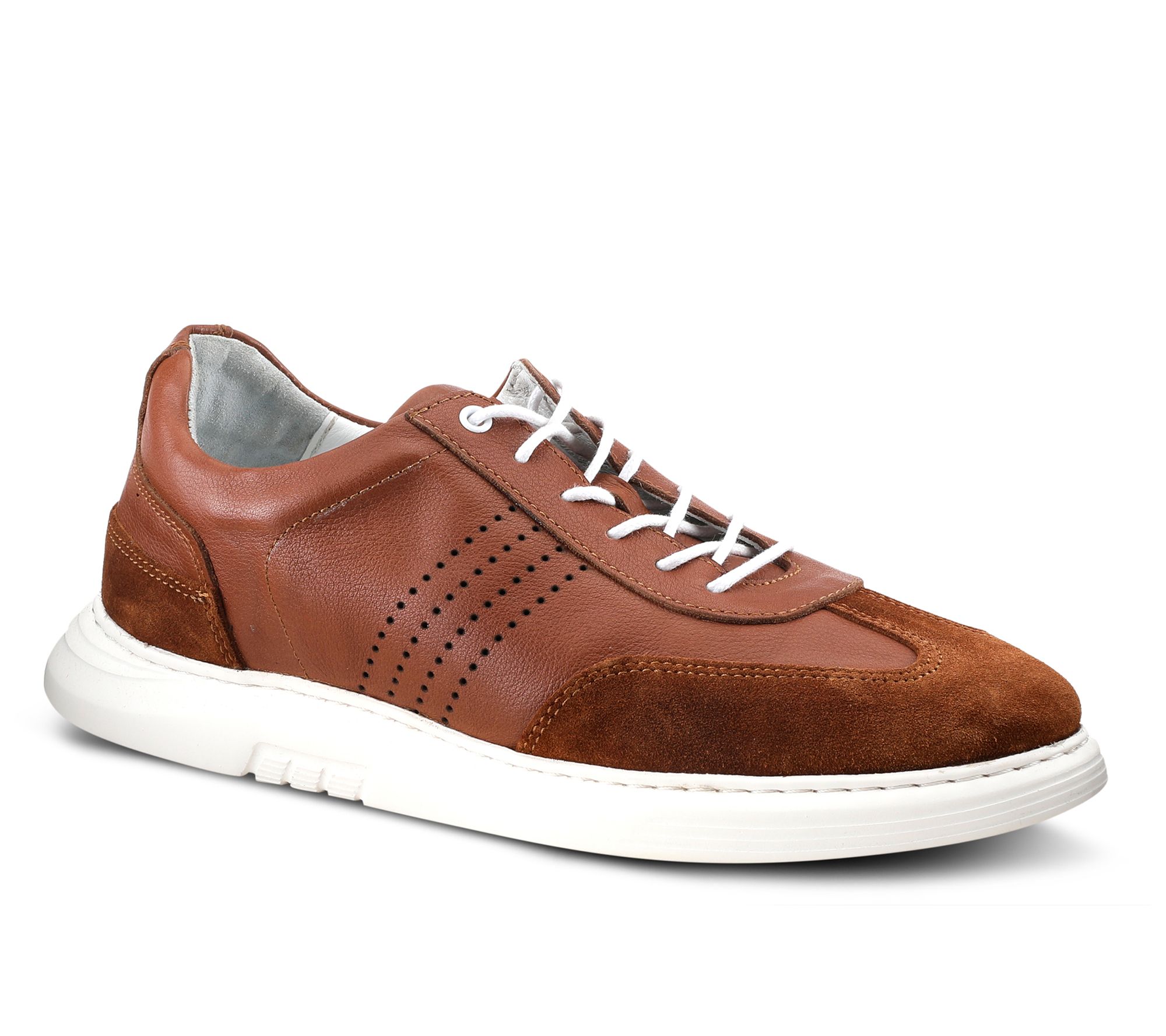 Spring Step Men's Lace-Up Sneakers - Treton